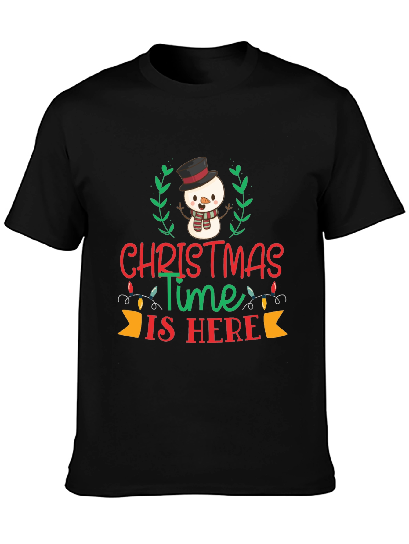 Christmas Time Is Here Holiday T-Shirt