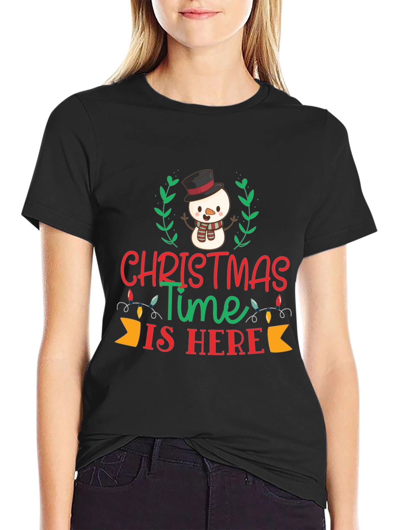 Christmas Time Is Here Holiday T-Shirt