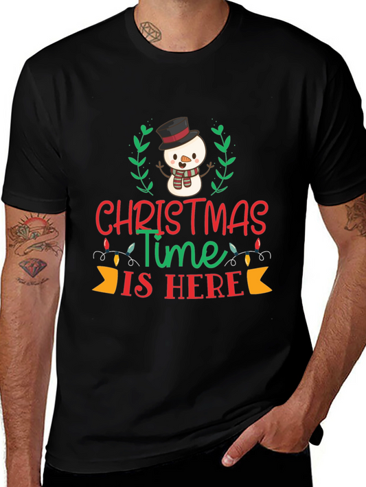 Christmas Time Is Here Holiday T-Shirt