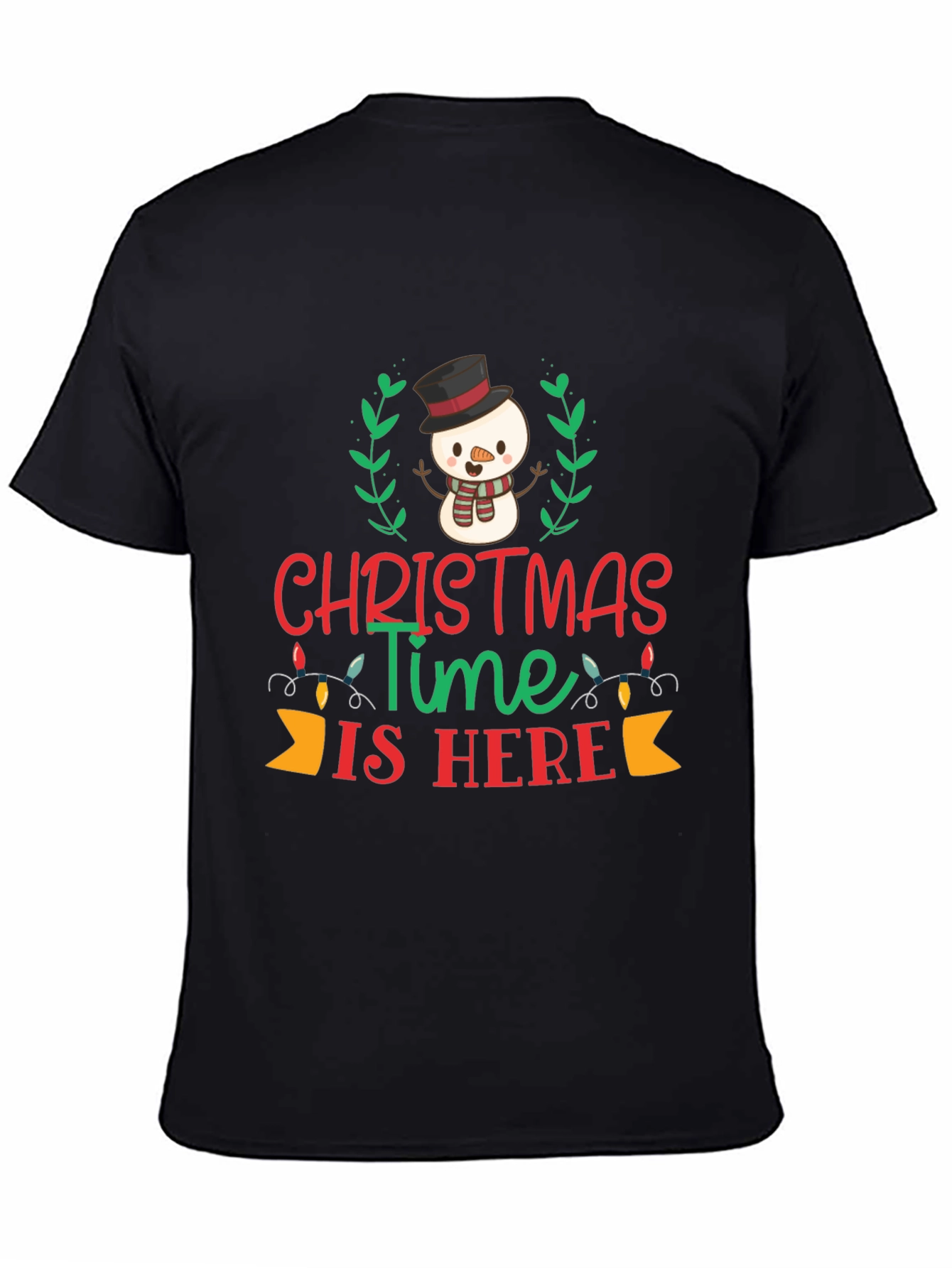 Christmas Time Is Here Holiday T-Shirt