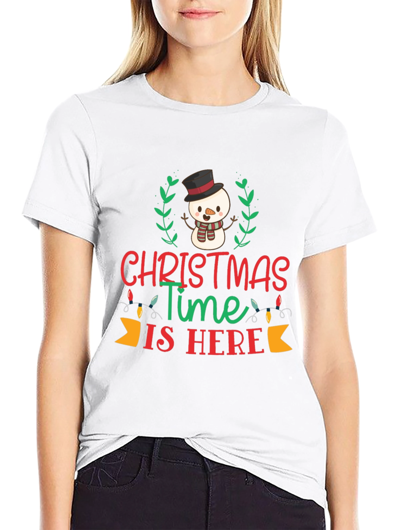 Christmas Time Is Here Holiday T-Shirt