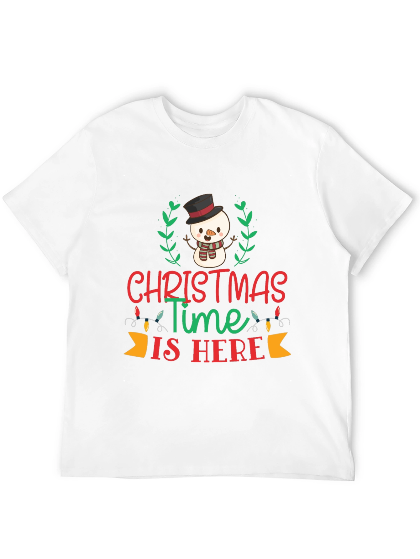 Christmas Time Is Here Holiday T-Shirt