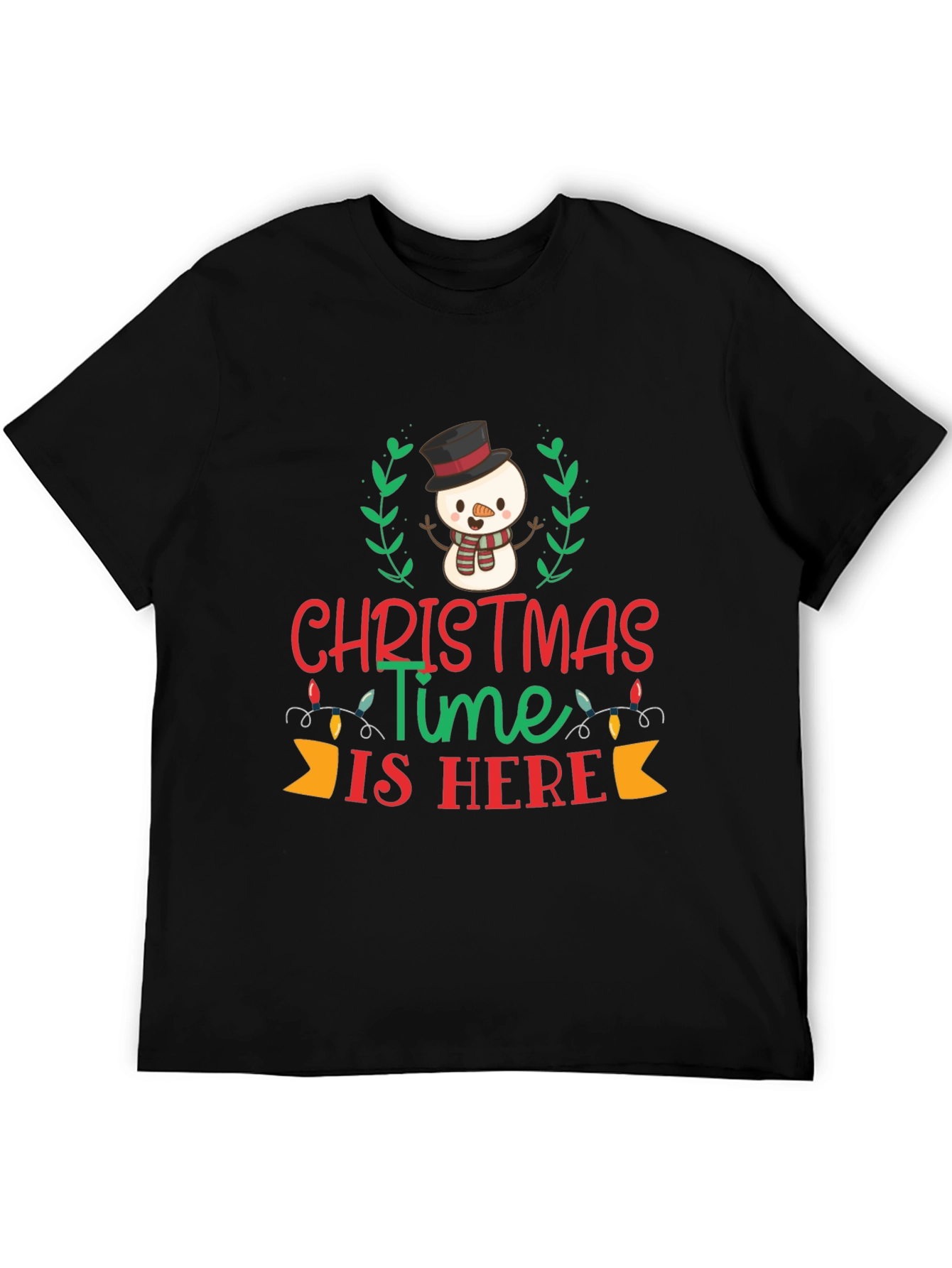 Christmas Time Is Here Holiday T-Shirt