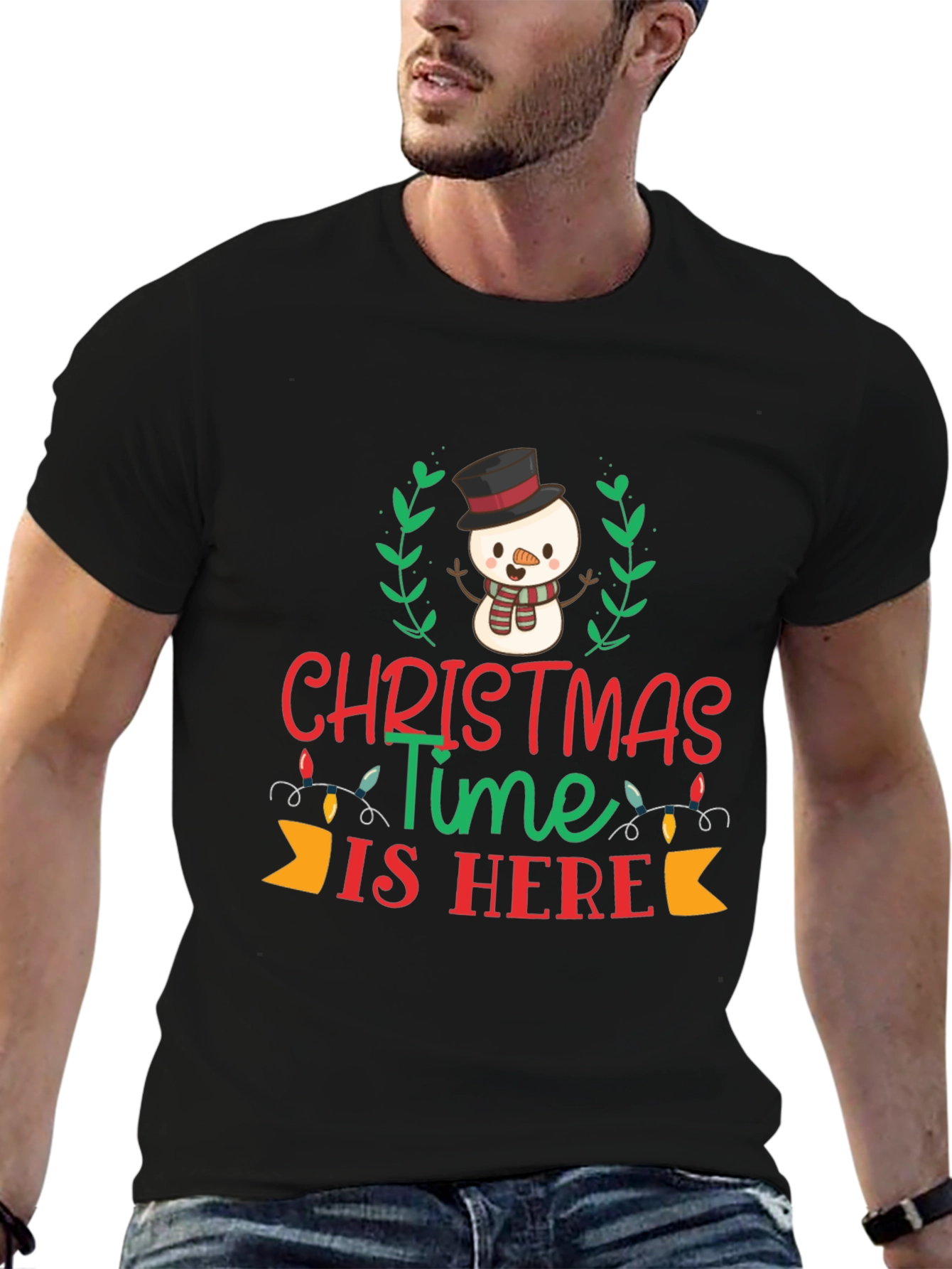 Christmas Time Is Here Holiday T-Shirt