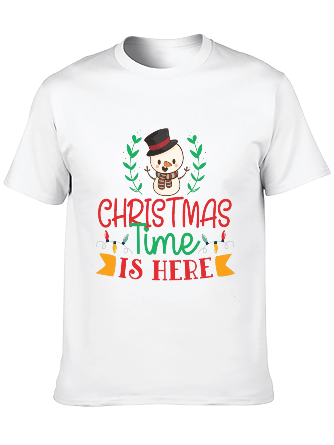 Christmas Time Is Here Holiday T-Shirt