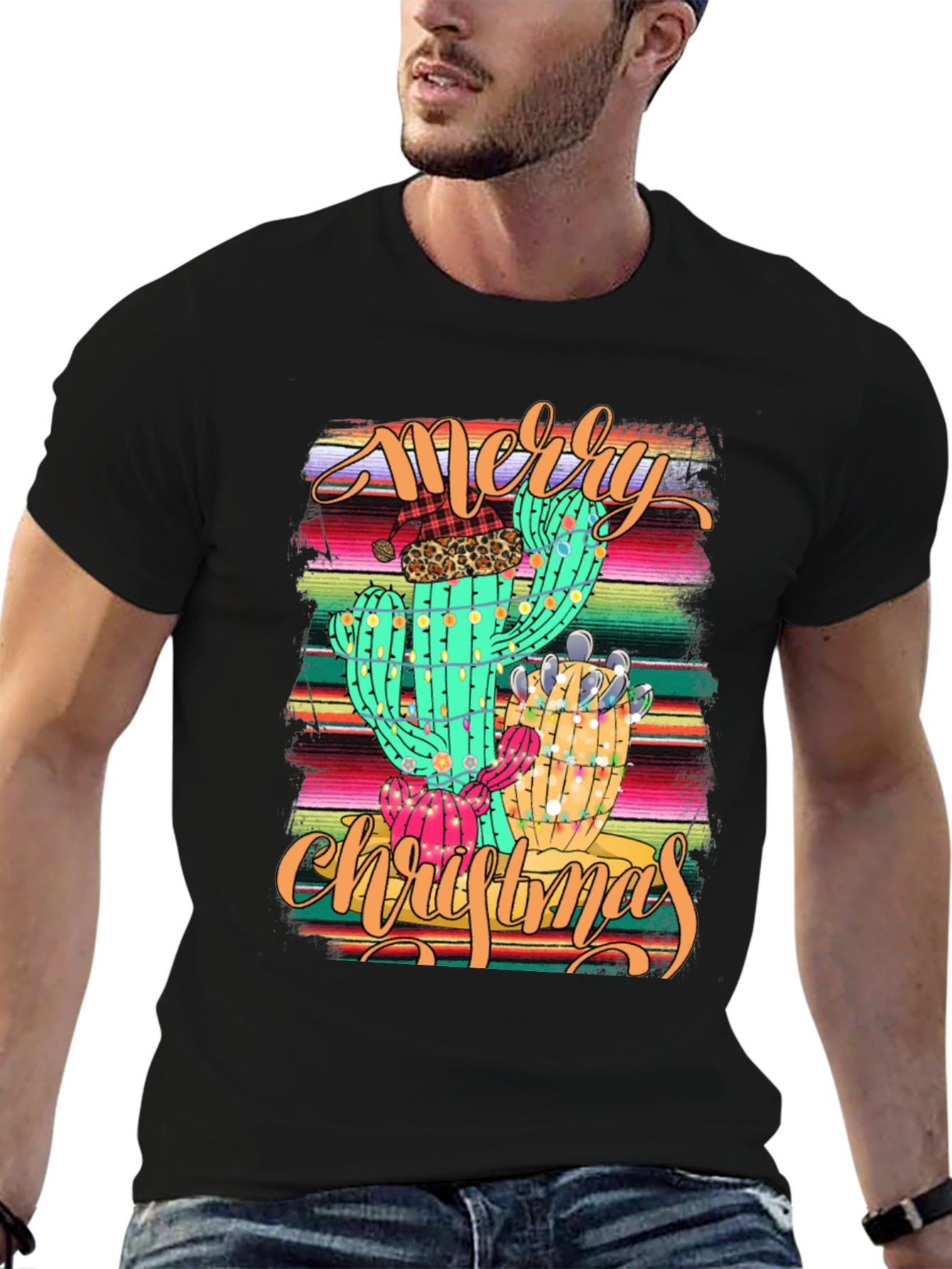 Cactus Christmas T-Shirt