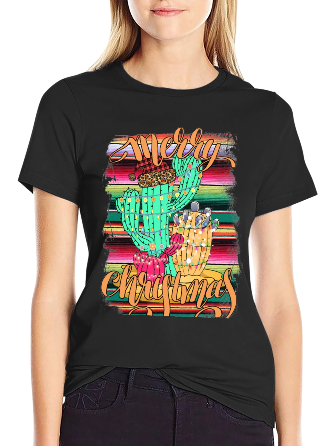 Cactus Christmas T-Shirt