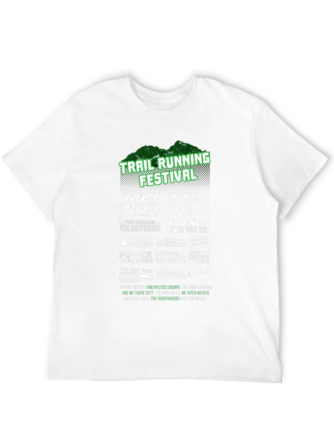 Trail Running Festival Graphic Tee