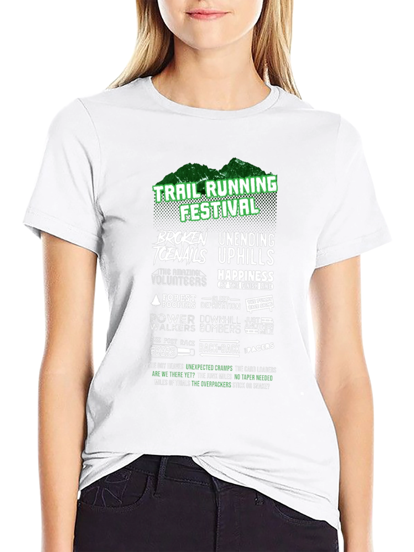Trail Running Festival Graphic Tee