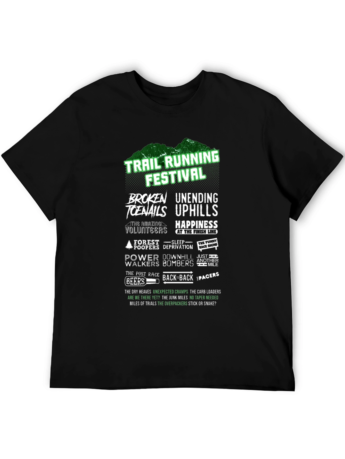 Trail Running Festival Graphic Tee