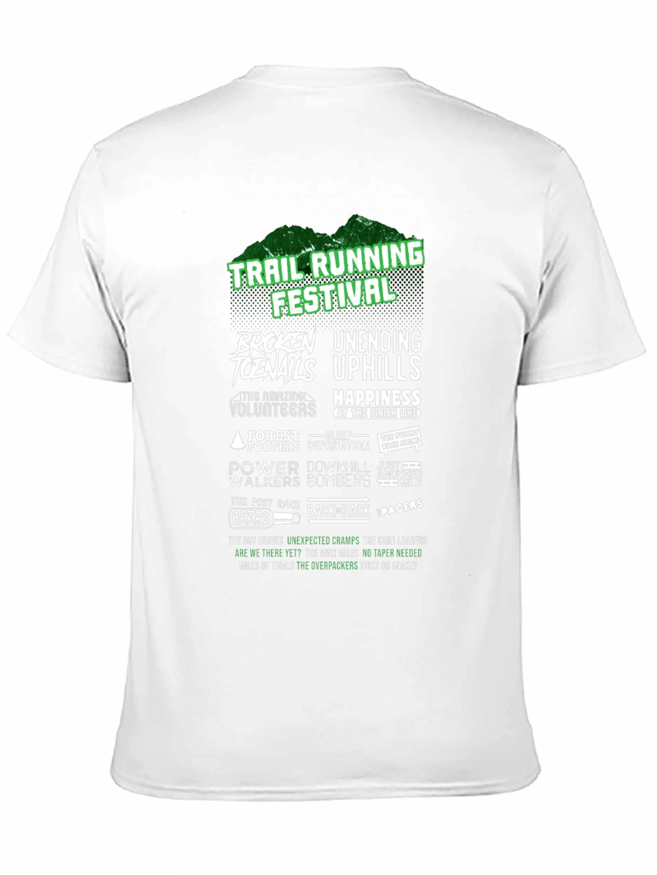 Trail Running Festival Graphic Tee