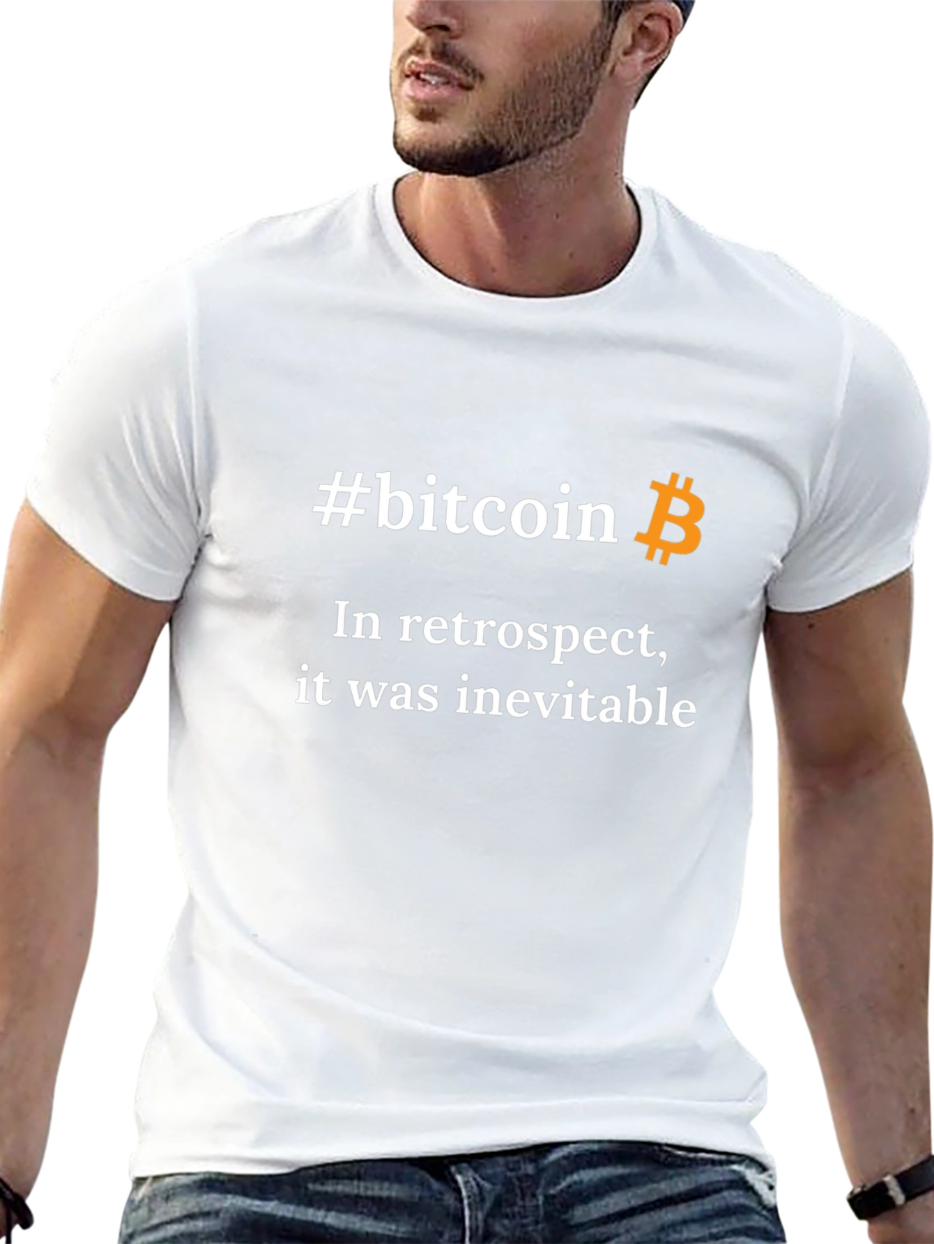Bitcoin Inevitable Black T-Shirt