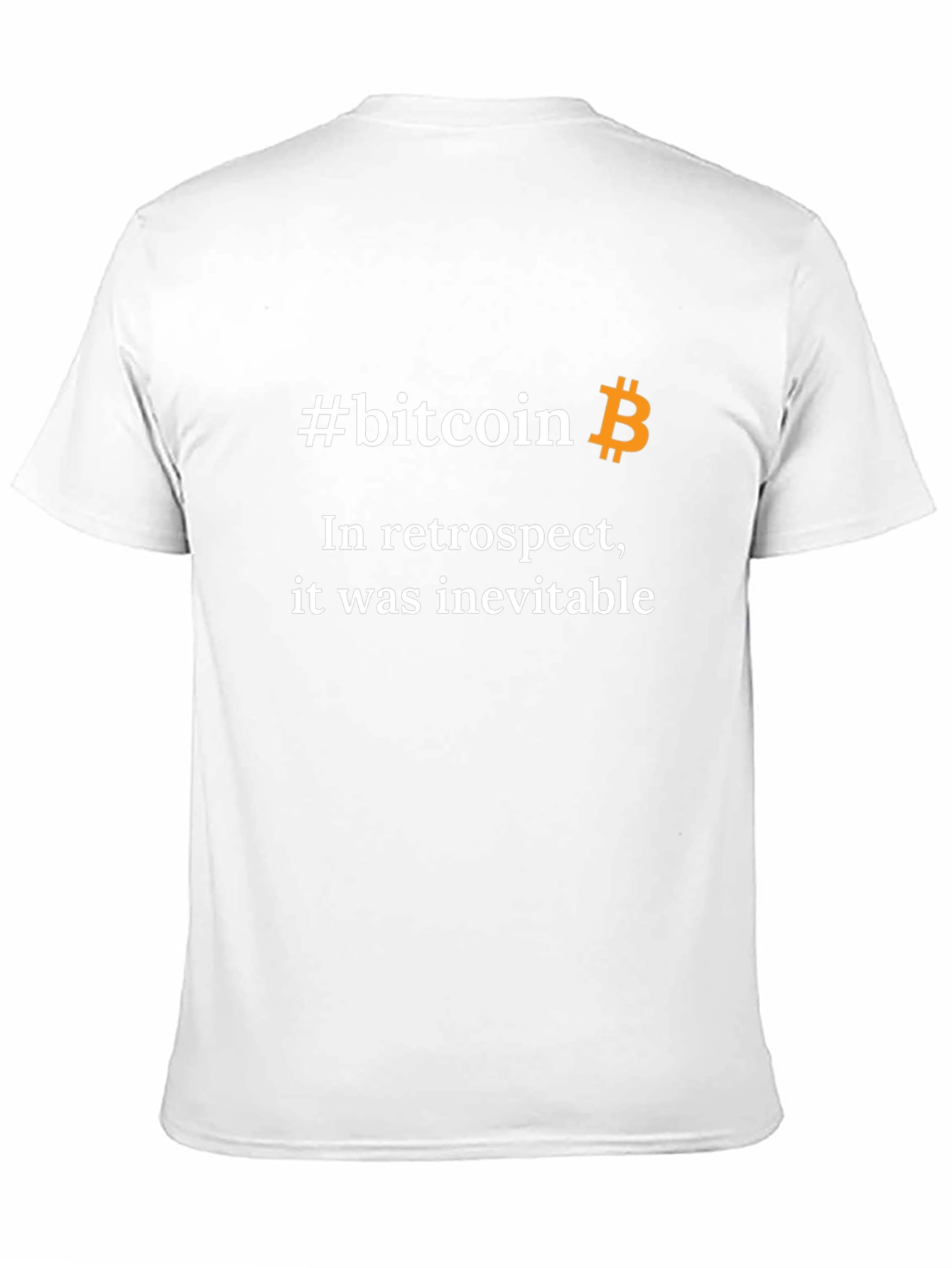 Bitcoin Inevitable Black T-Shirt