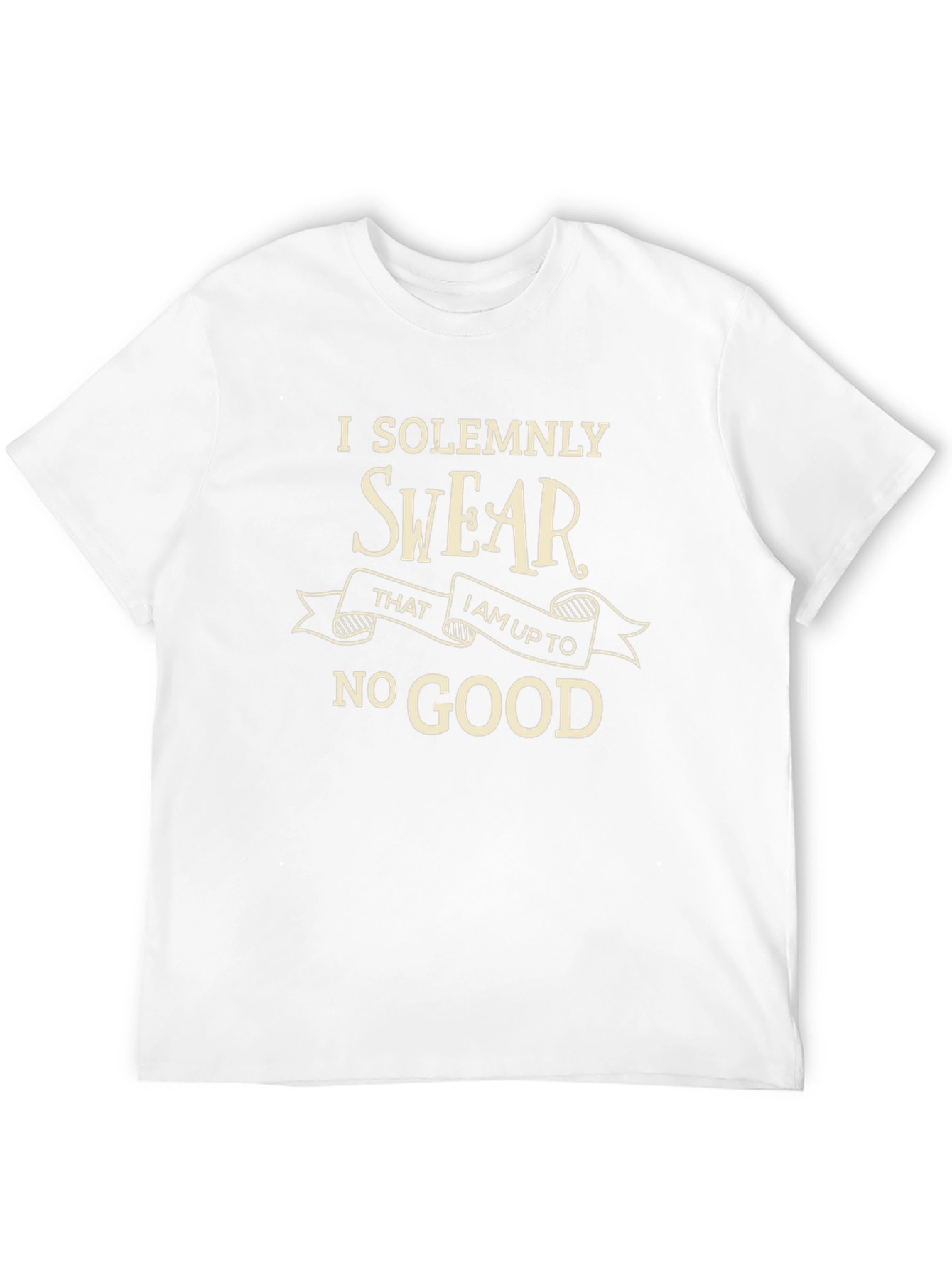 I Solemnly Swear Black Graphic Tee