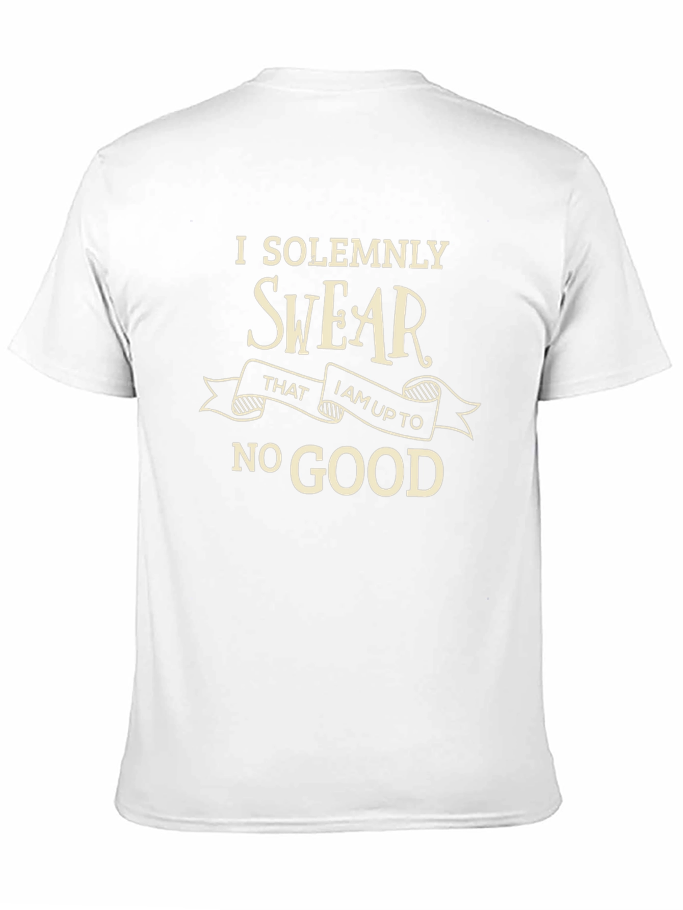 I Solemnly Swear Black Graphic Tee