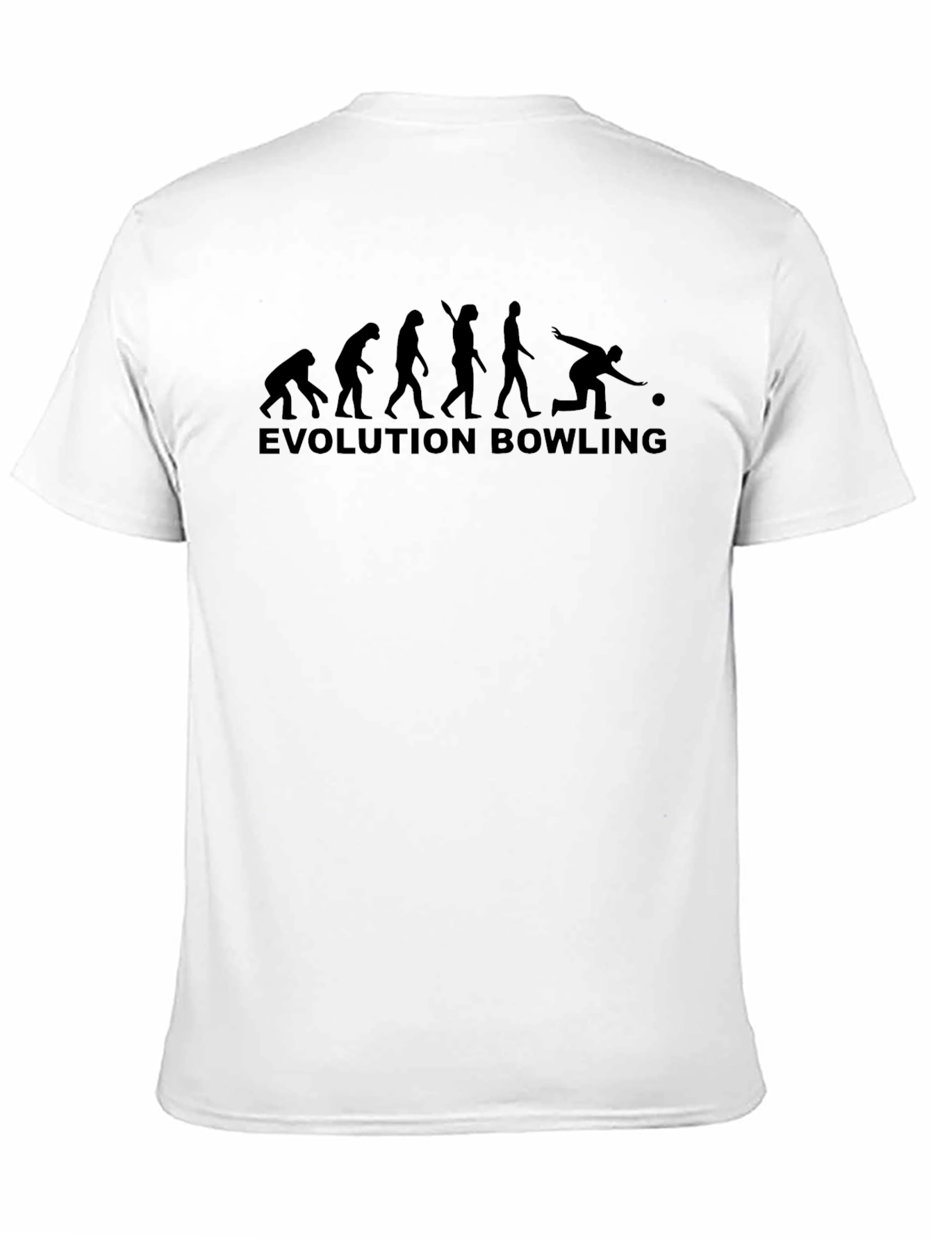 Evolution Bowling Graphic T-Shirt - Black