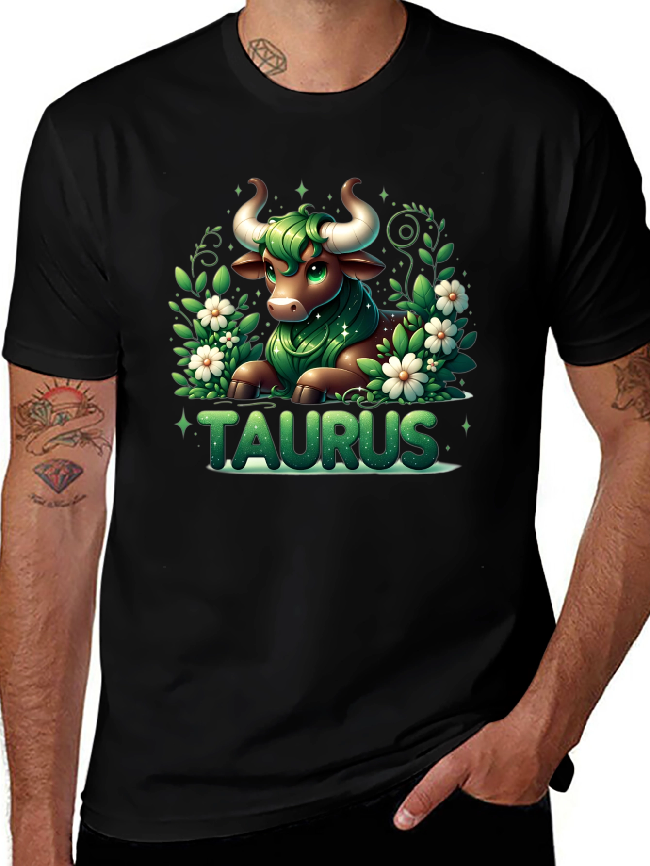 Taurus Zodiac T-Shirt - Bull Sign