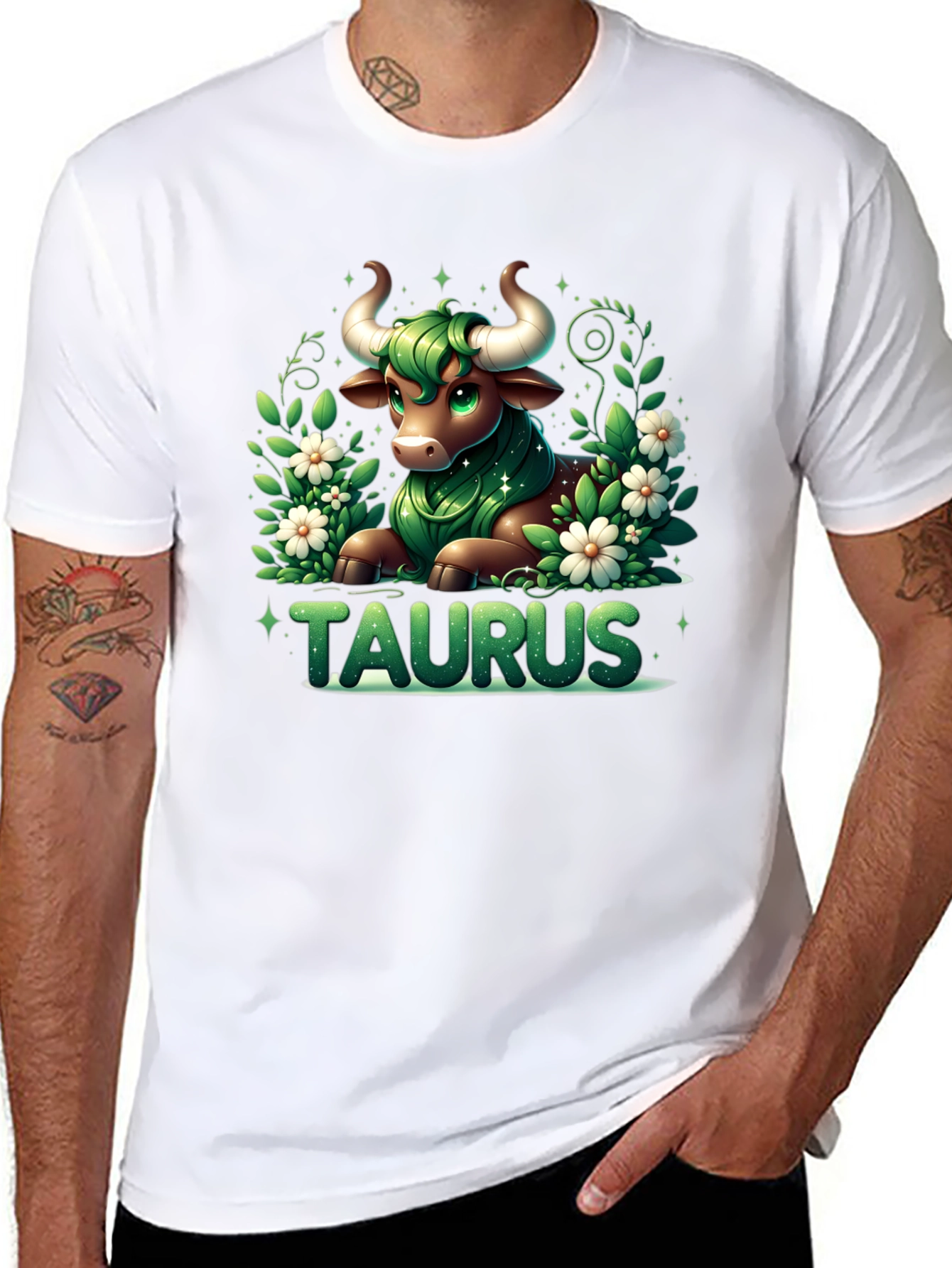 Taurus Zodiac T-Shirt - Bull Sign