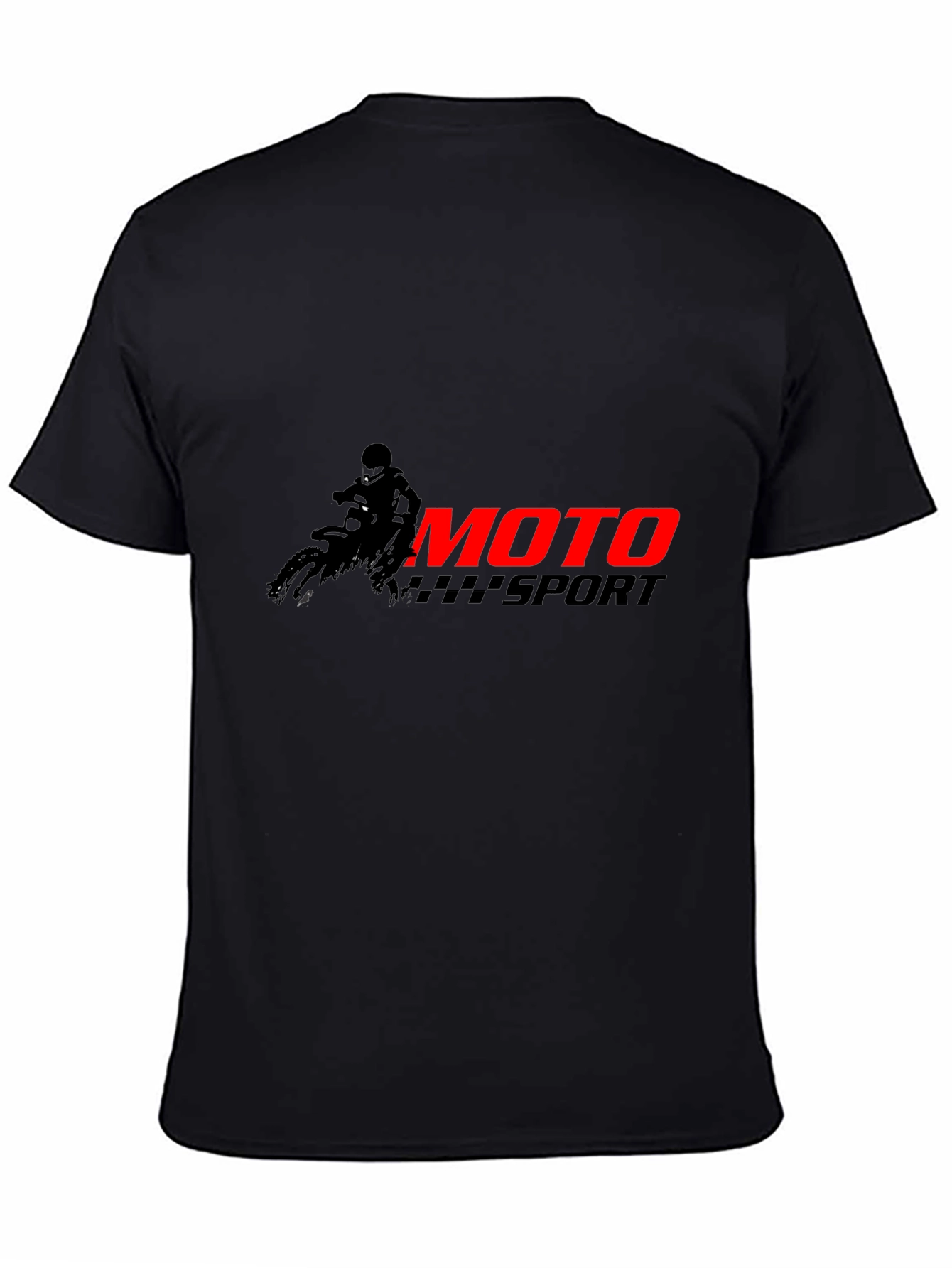 Moto Sport Graphic Tee - Black T-Shirt