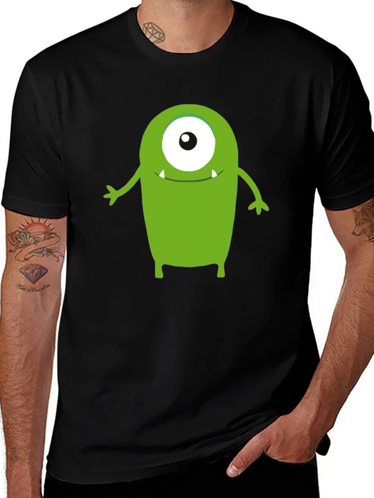 One-Eyed Monster Graphic Tee - Black T-Shirt
