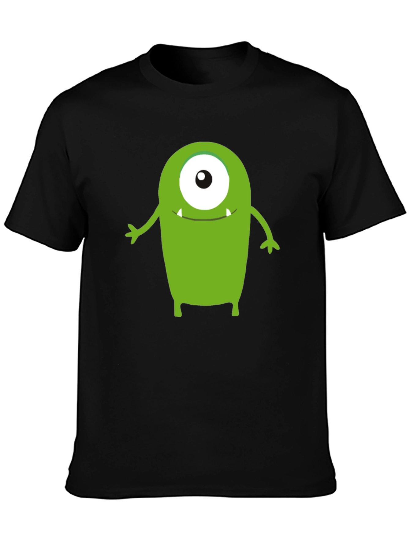 One-Eyed Monster Graphic Tee - Black T-Shirt
