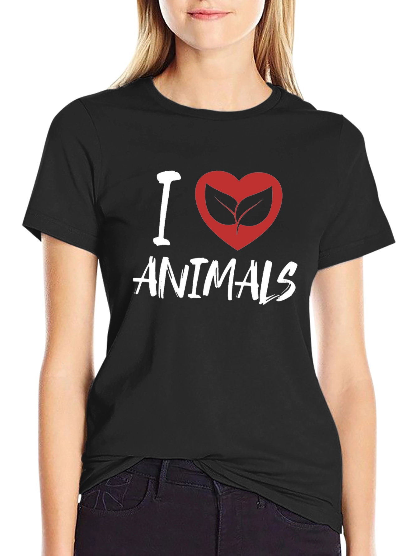 I Heart Animals Graphic T-Shirt