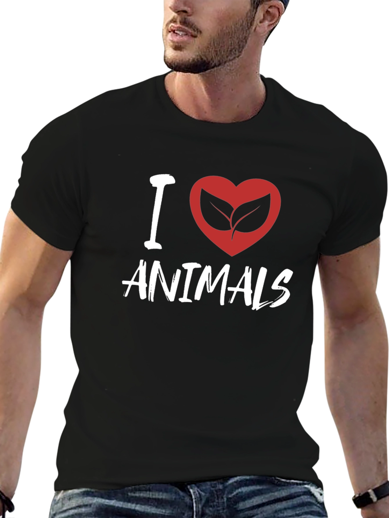 I Heart Animals Graphic T-Shirt