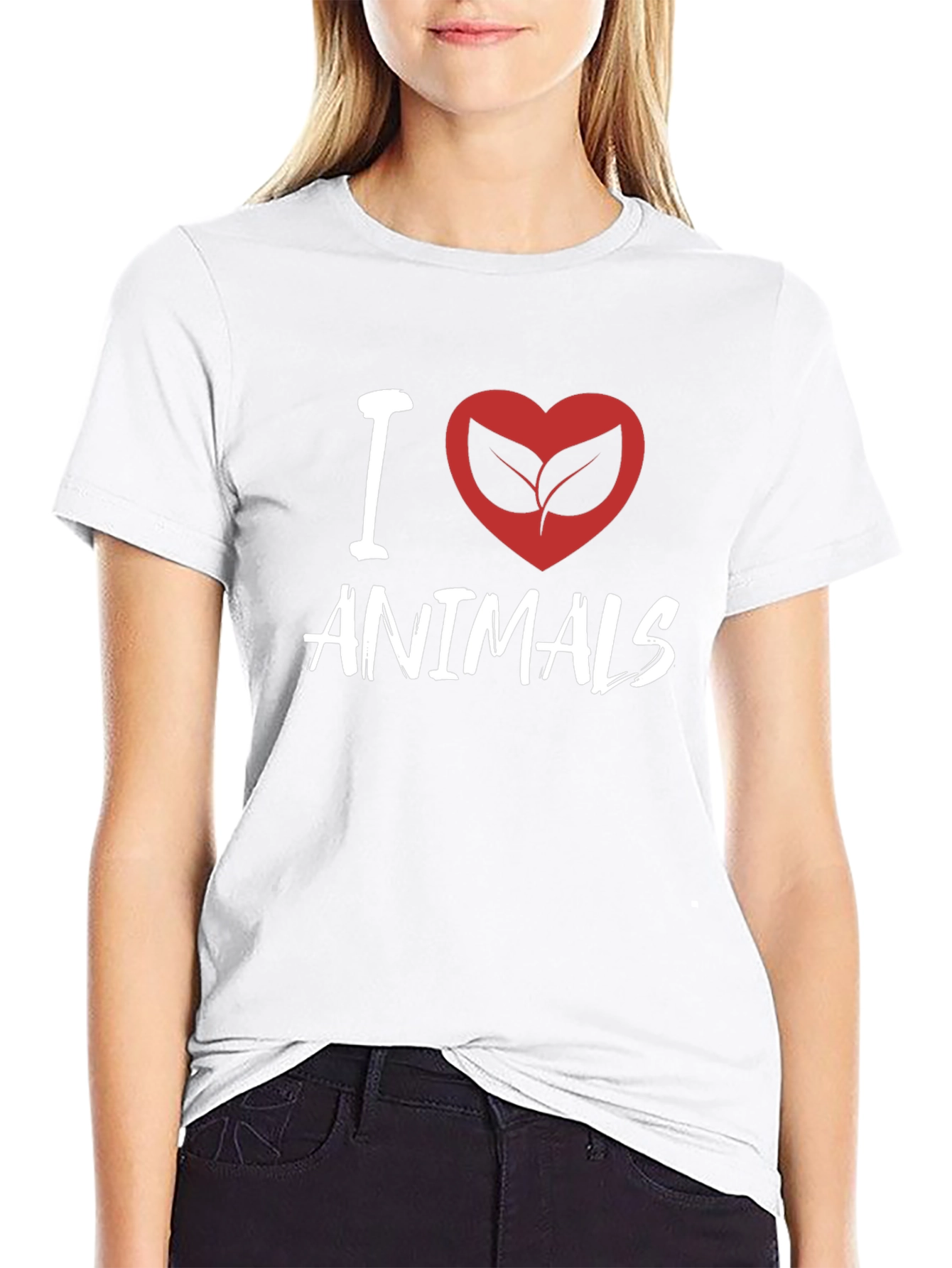 I Heart Animals Graphic T-Shirt