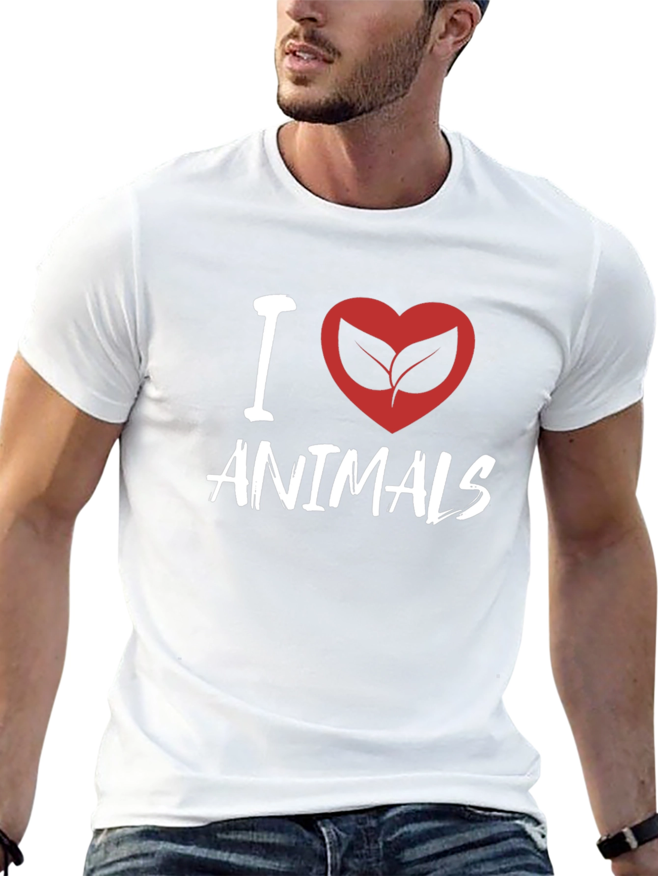 I Heart Animals Graphic T-Shirt