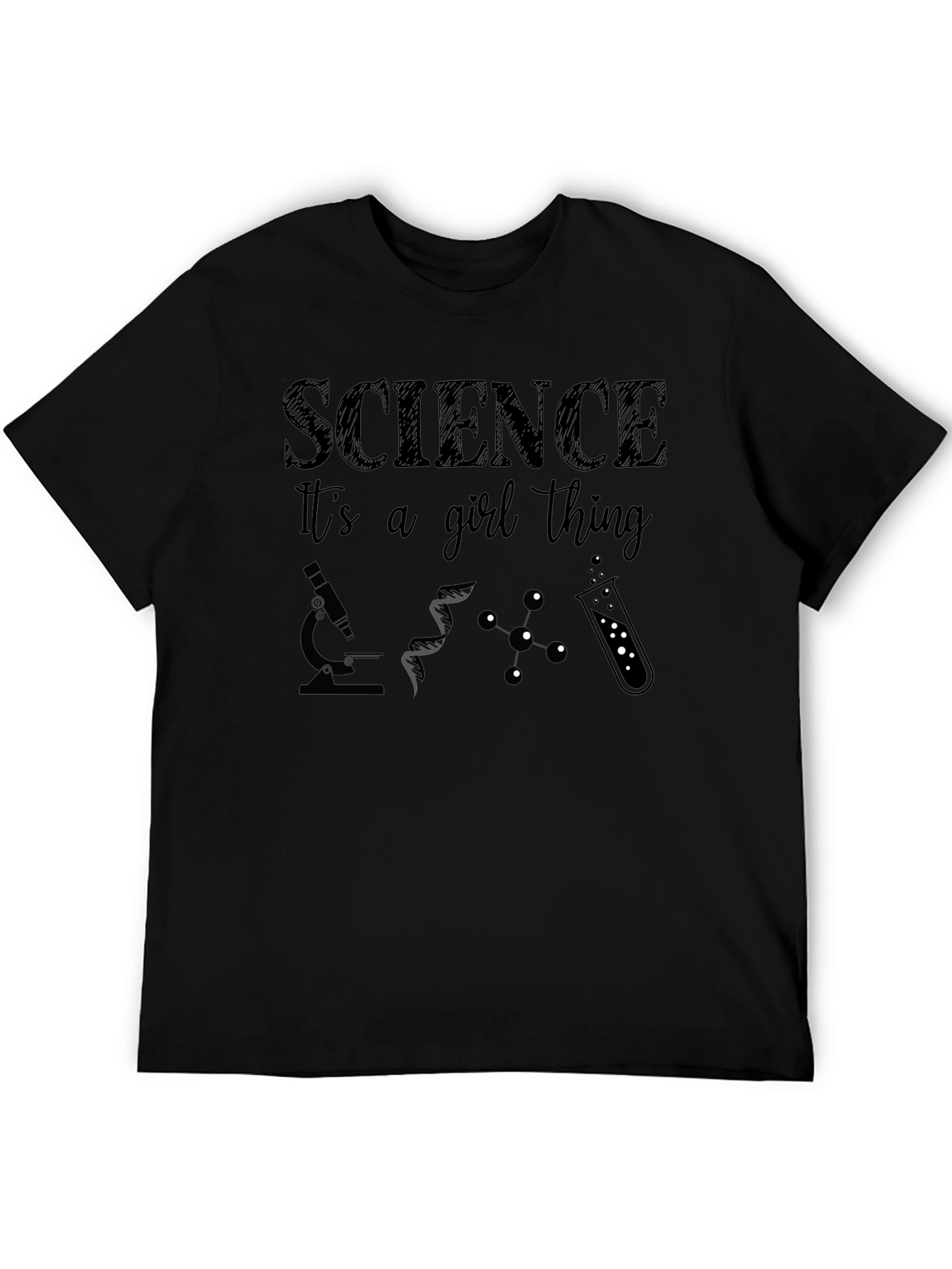 Science Its a Girl Thing T-Shirt