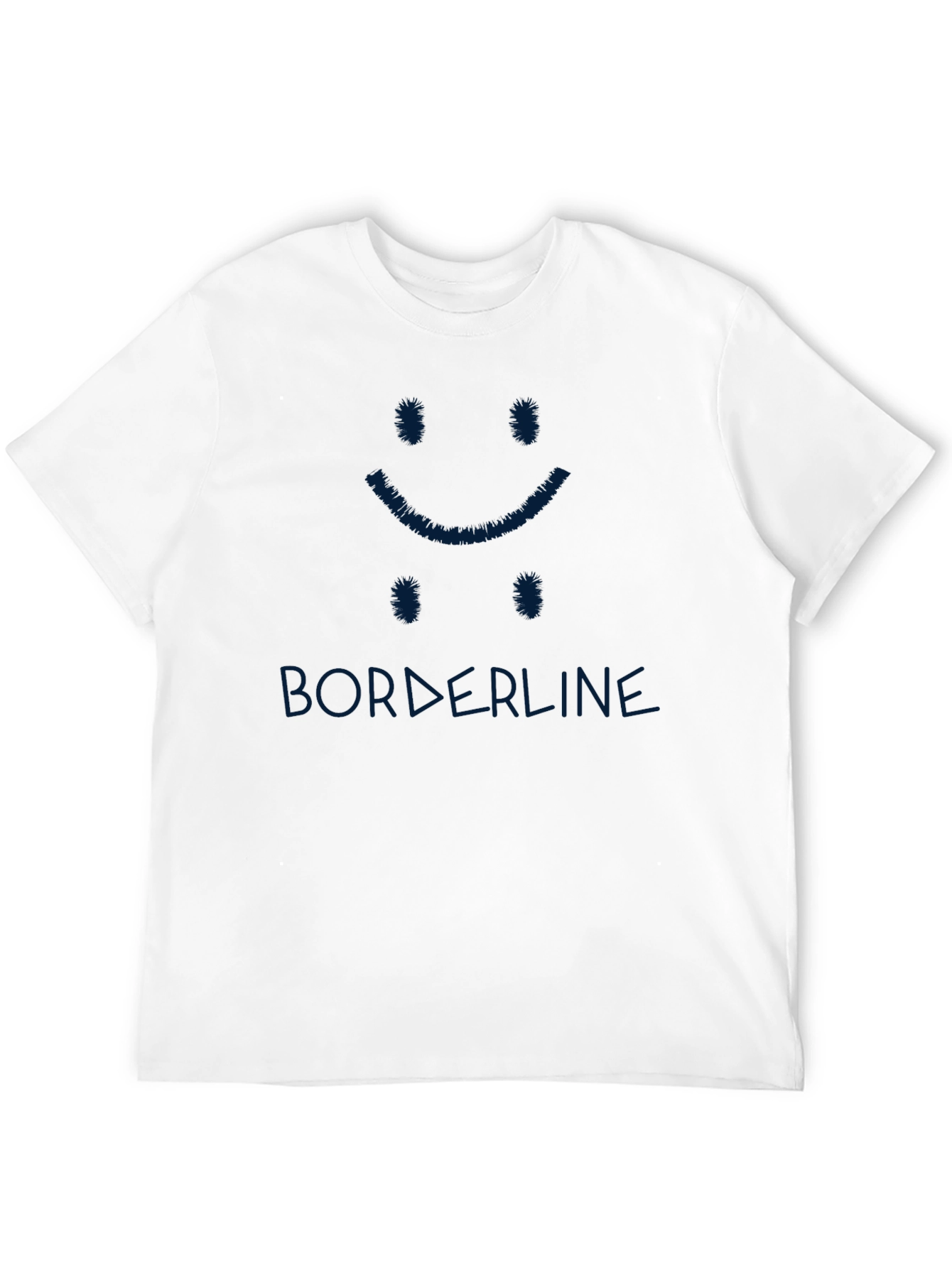 Borderline Expression Black Tee