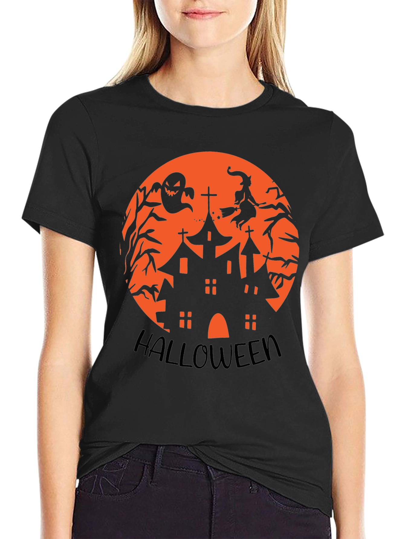 Halloween Graphic Tee - Spooky Season Shirt