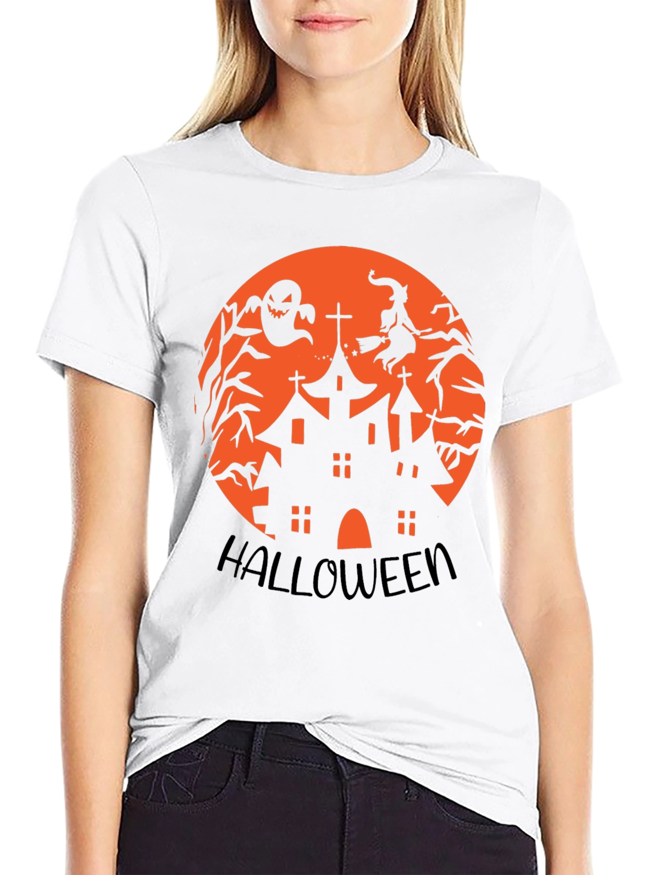 Halloween Graphic Tee - Spooky Season Shirt