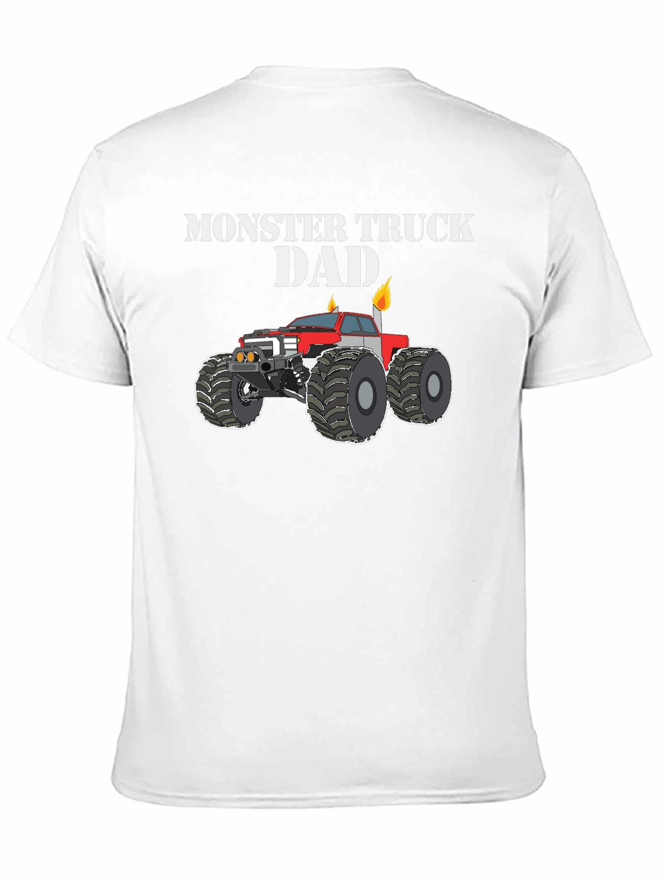 Monster Truck Dad T-Shirt - Black