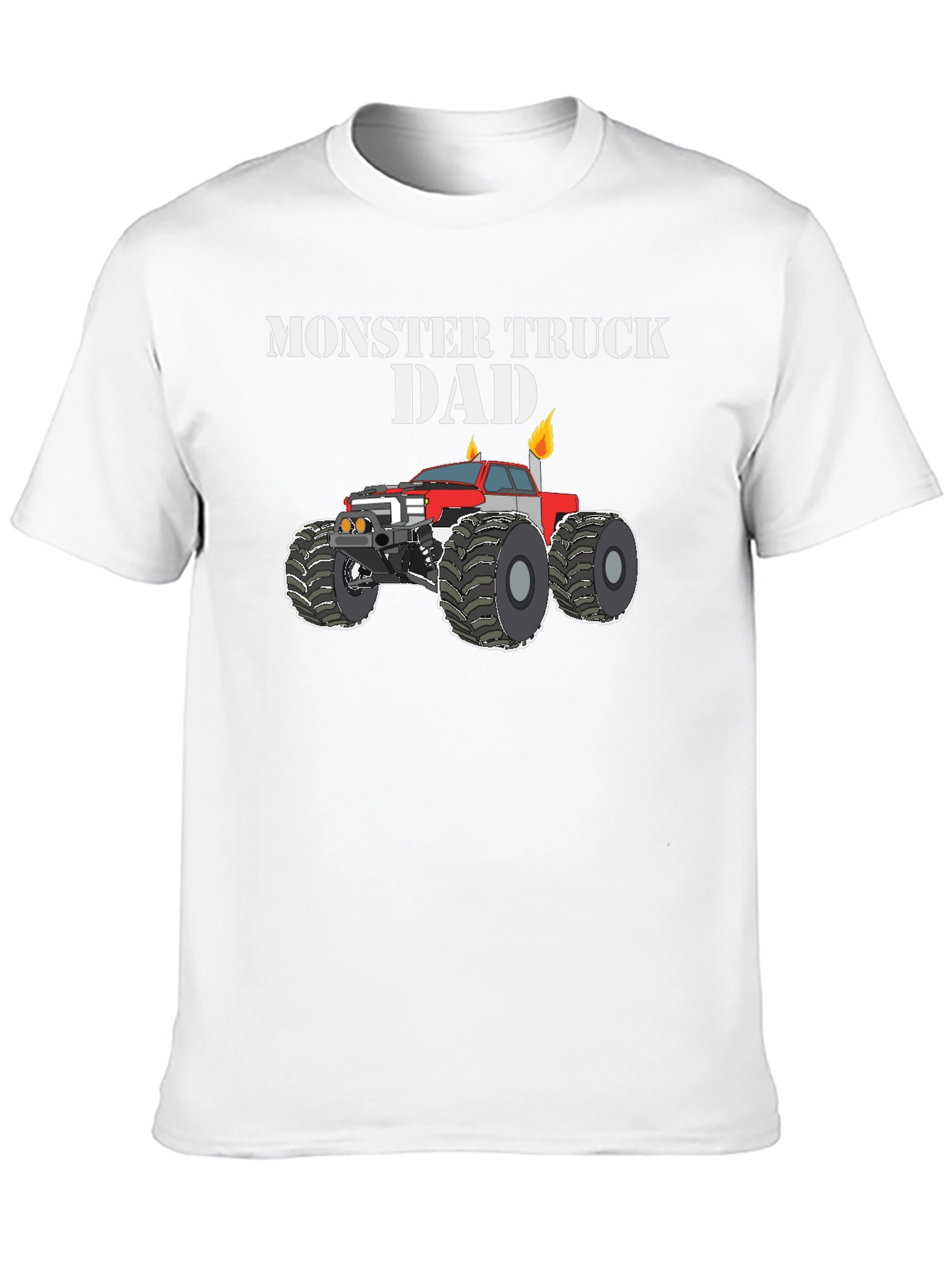 Monster Truck Dad T-Shirt - Black
