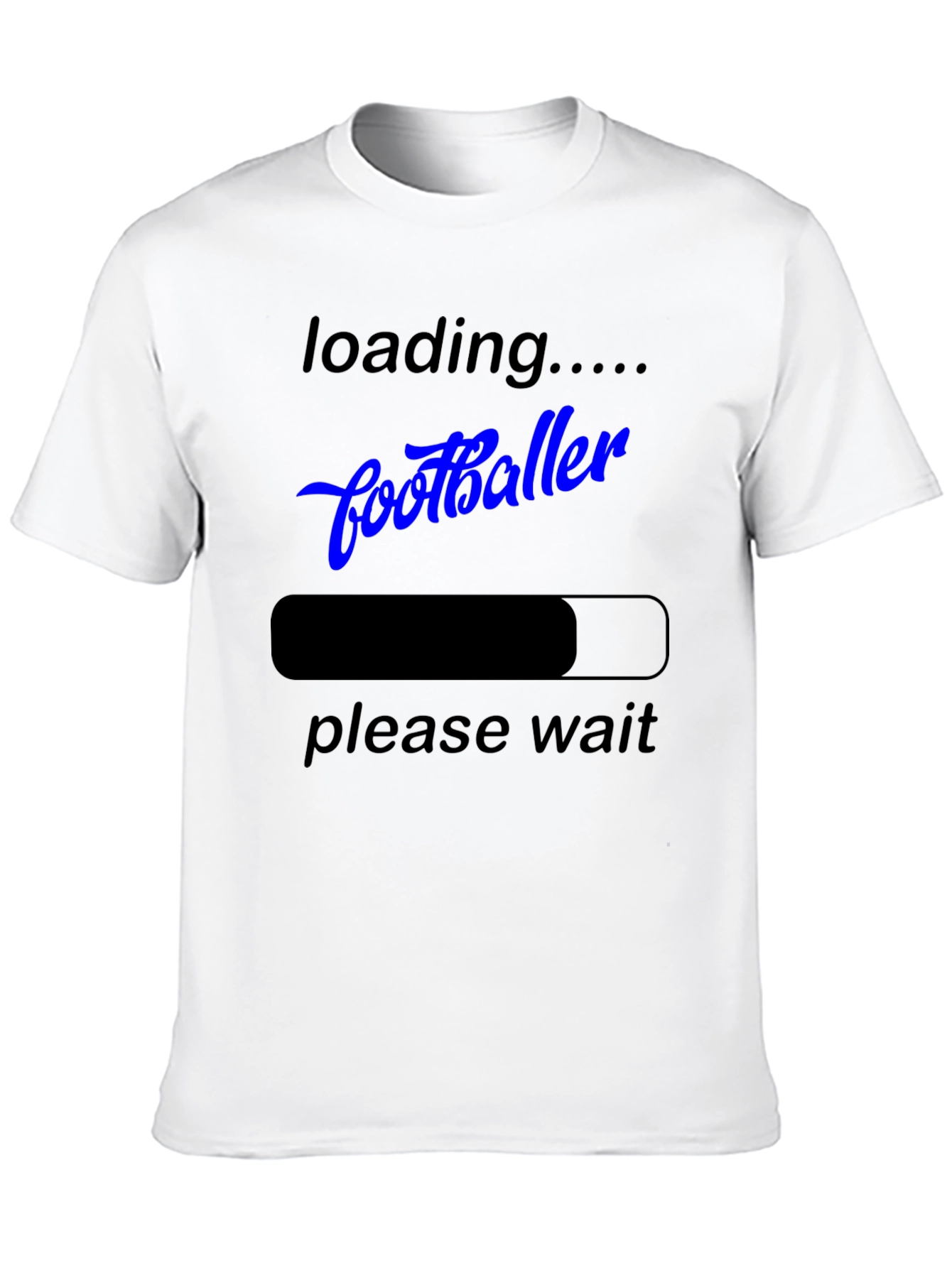 Loading Footballer T-Shirt Funny Sports Fan Tee