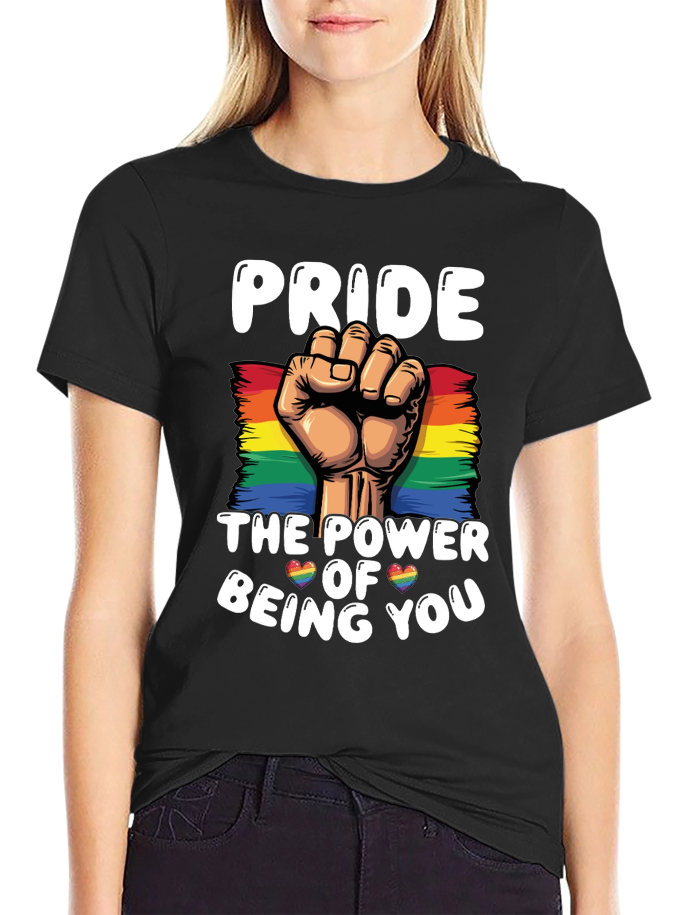 Pride Power T-Shirt - LGBTQ+ Equality
