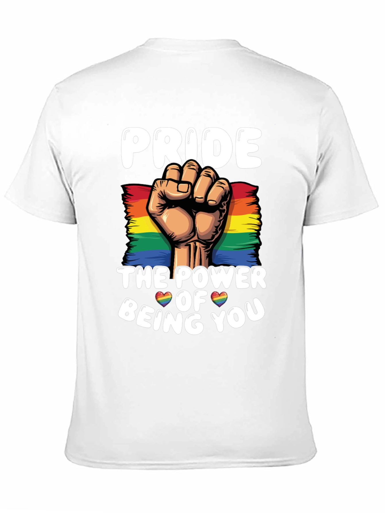 Pride Power T-Shirt - LGBTQ+ Equality