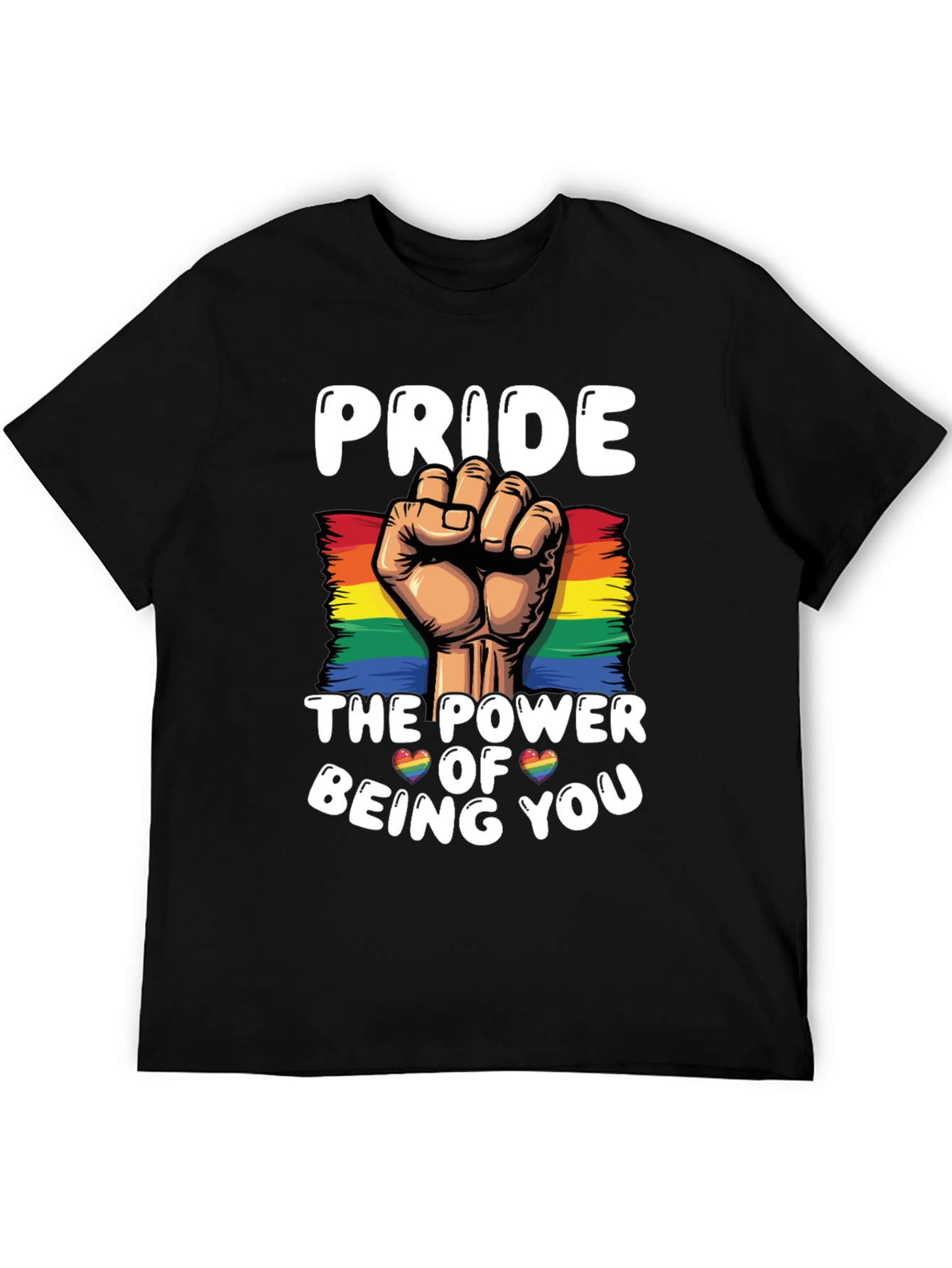 Pride Power T-Shirt - LGBTQ+ Equality