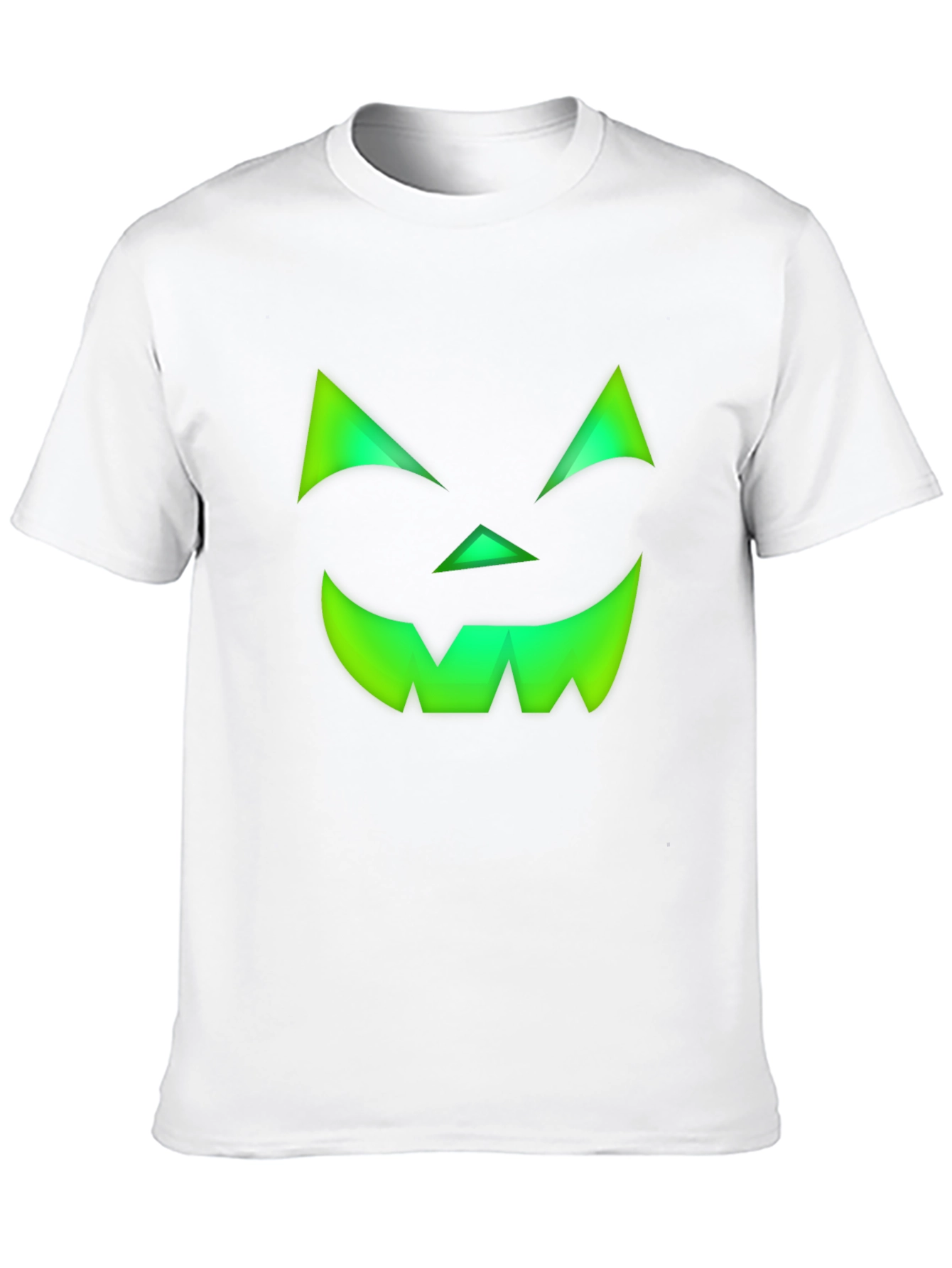 Halloween Jack-o-Lantern Face Graphic Tee