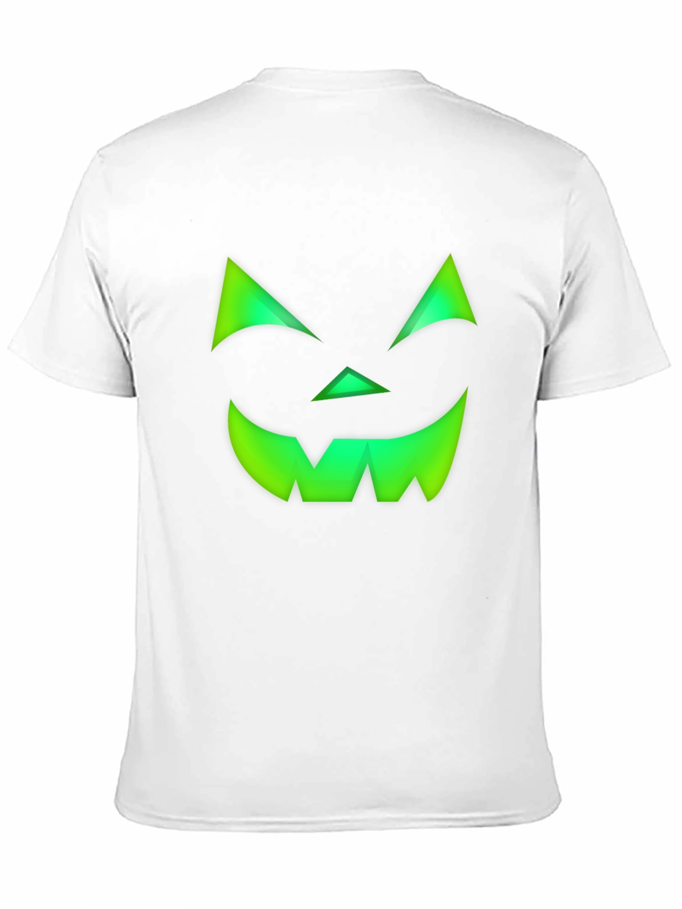 Halloween Jack-o-Lantern Face Graphic Tee