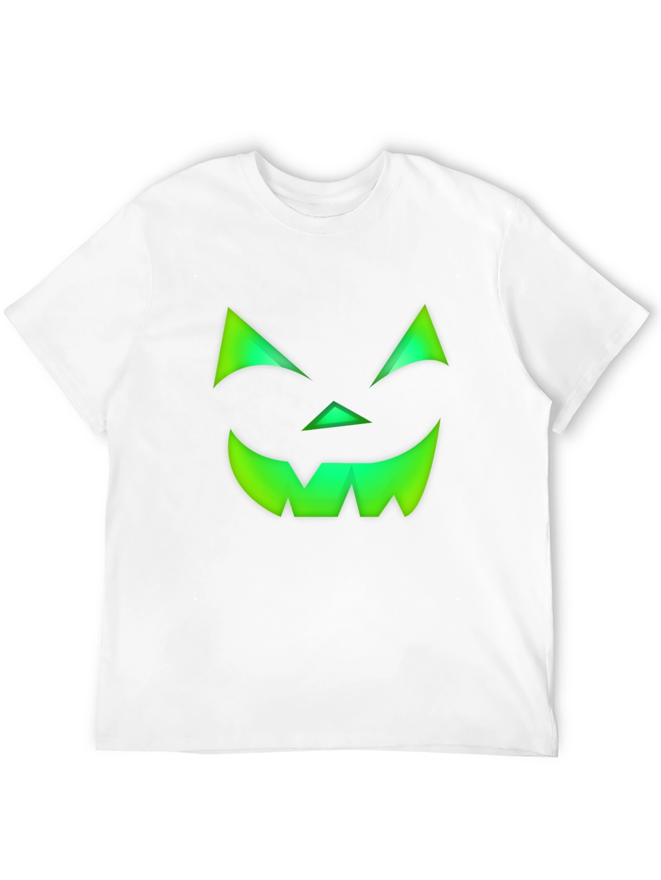 Halloween Jack-o-Lantern Face Graphic Tee