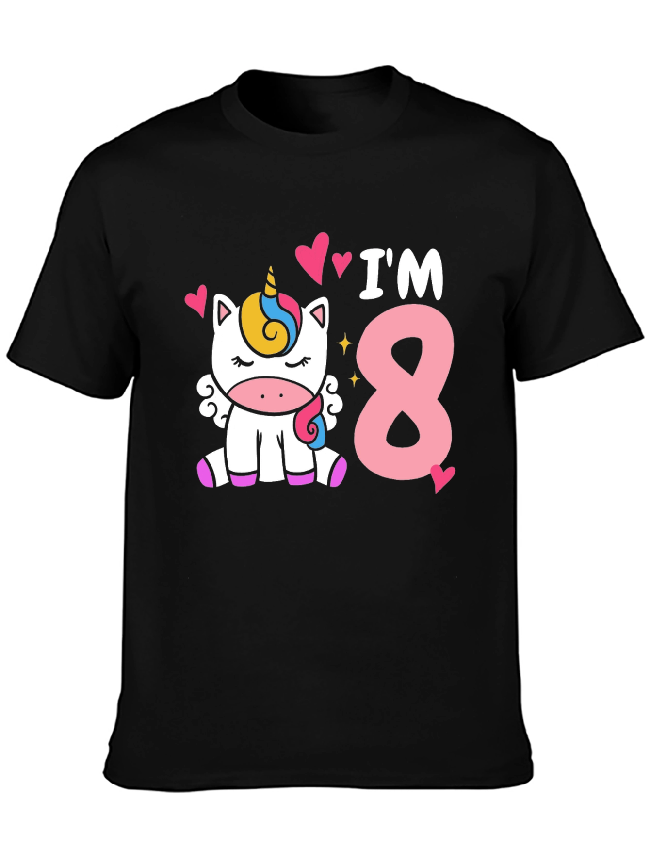 Im 8 Unicorn Birthday T-Shirt