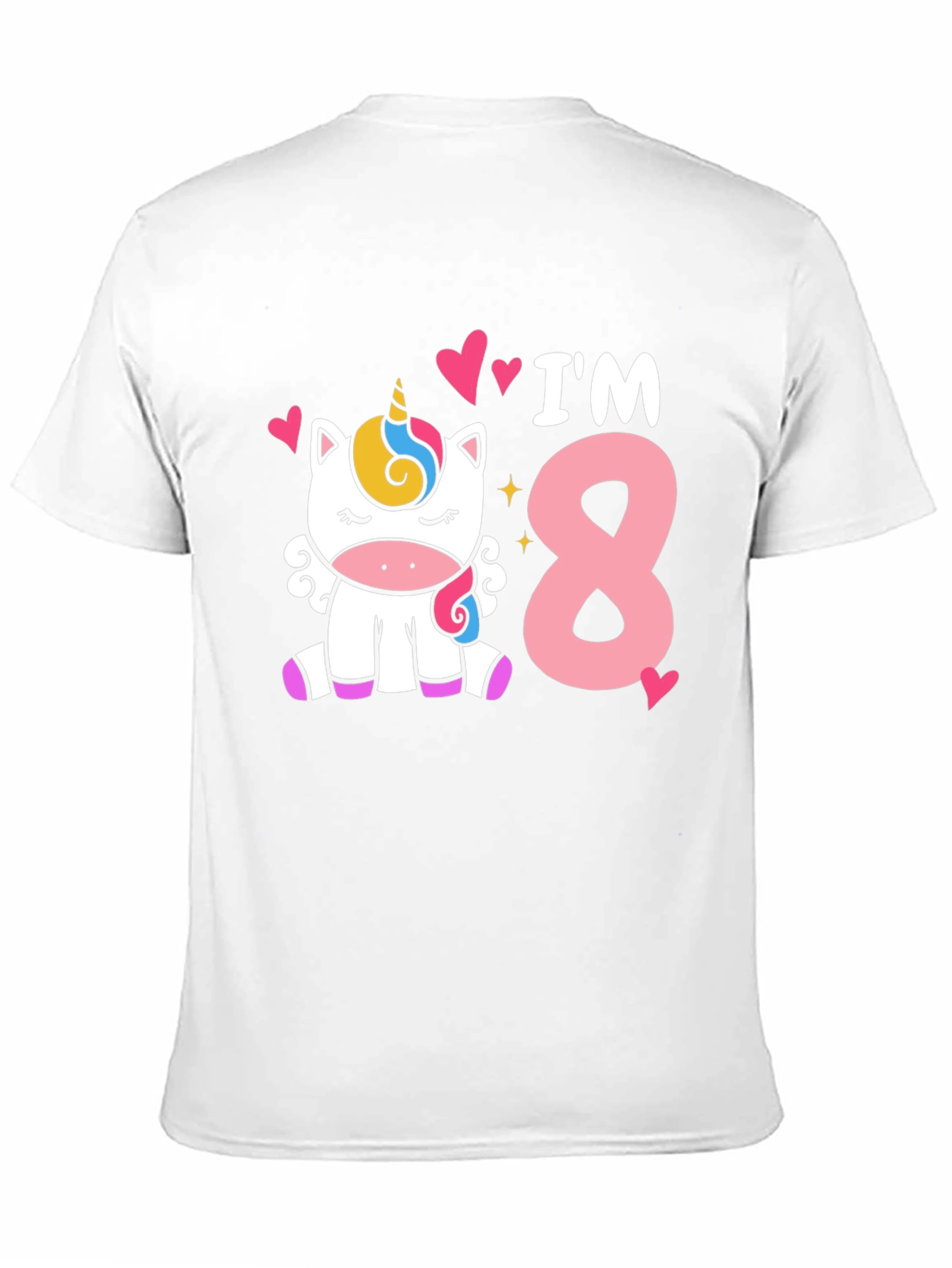 Im 8 Unicorn Birthday T-Shirt
