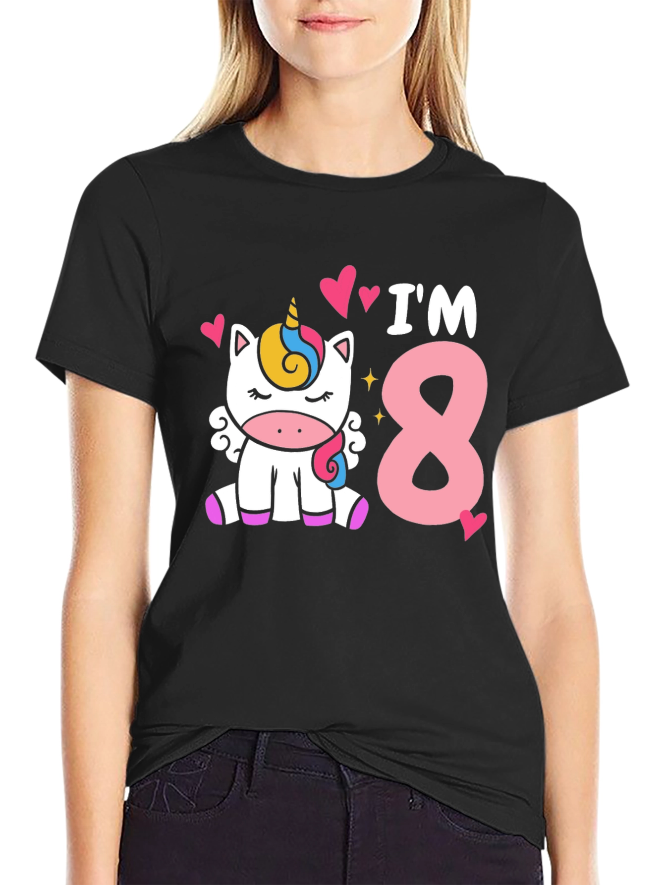 Im 8 Unicorn Birthday T-Shirt