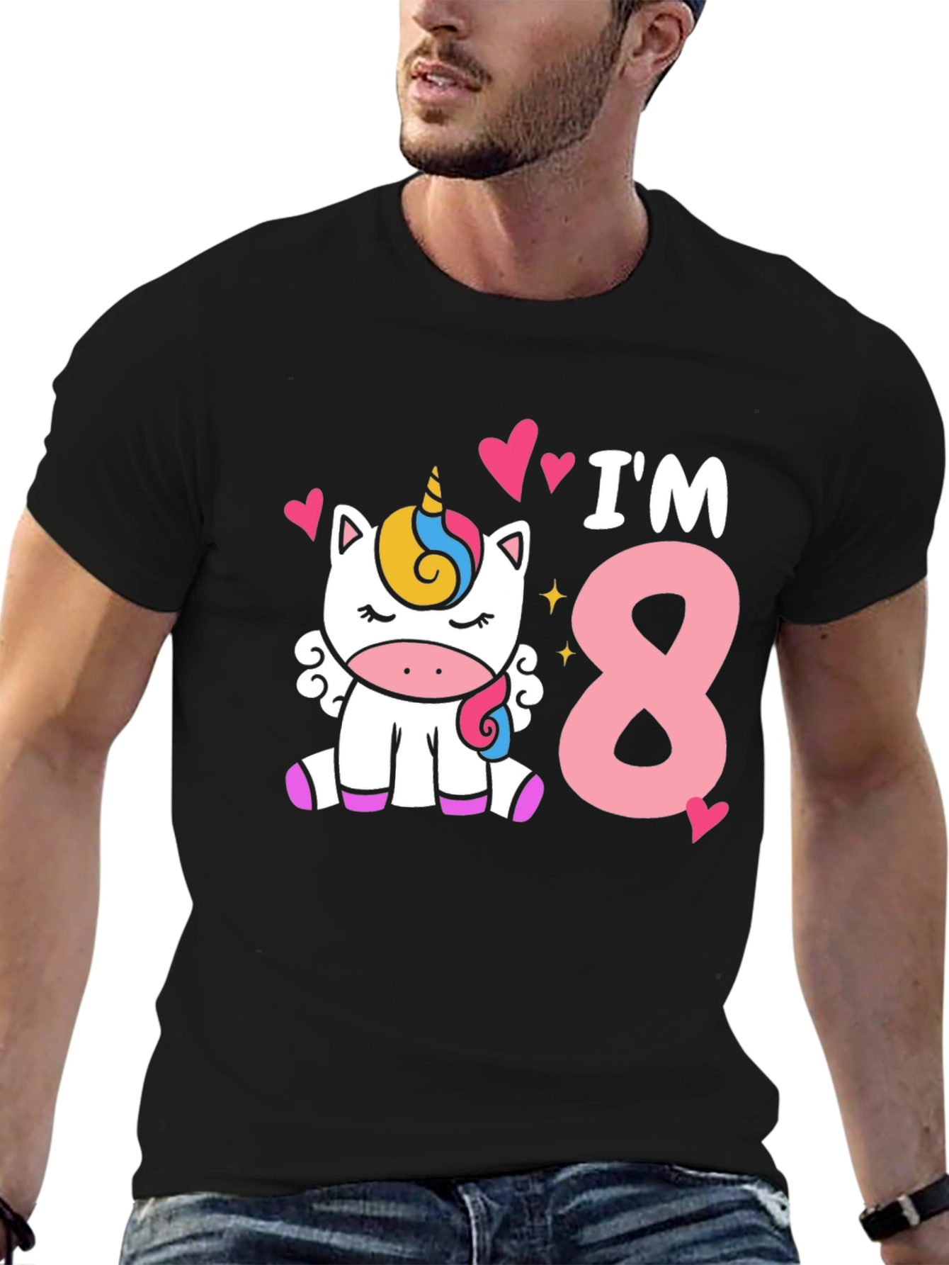 Im 8 Unicorn Birthday T-Shirt