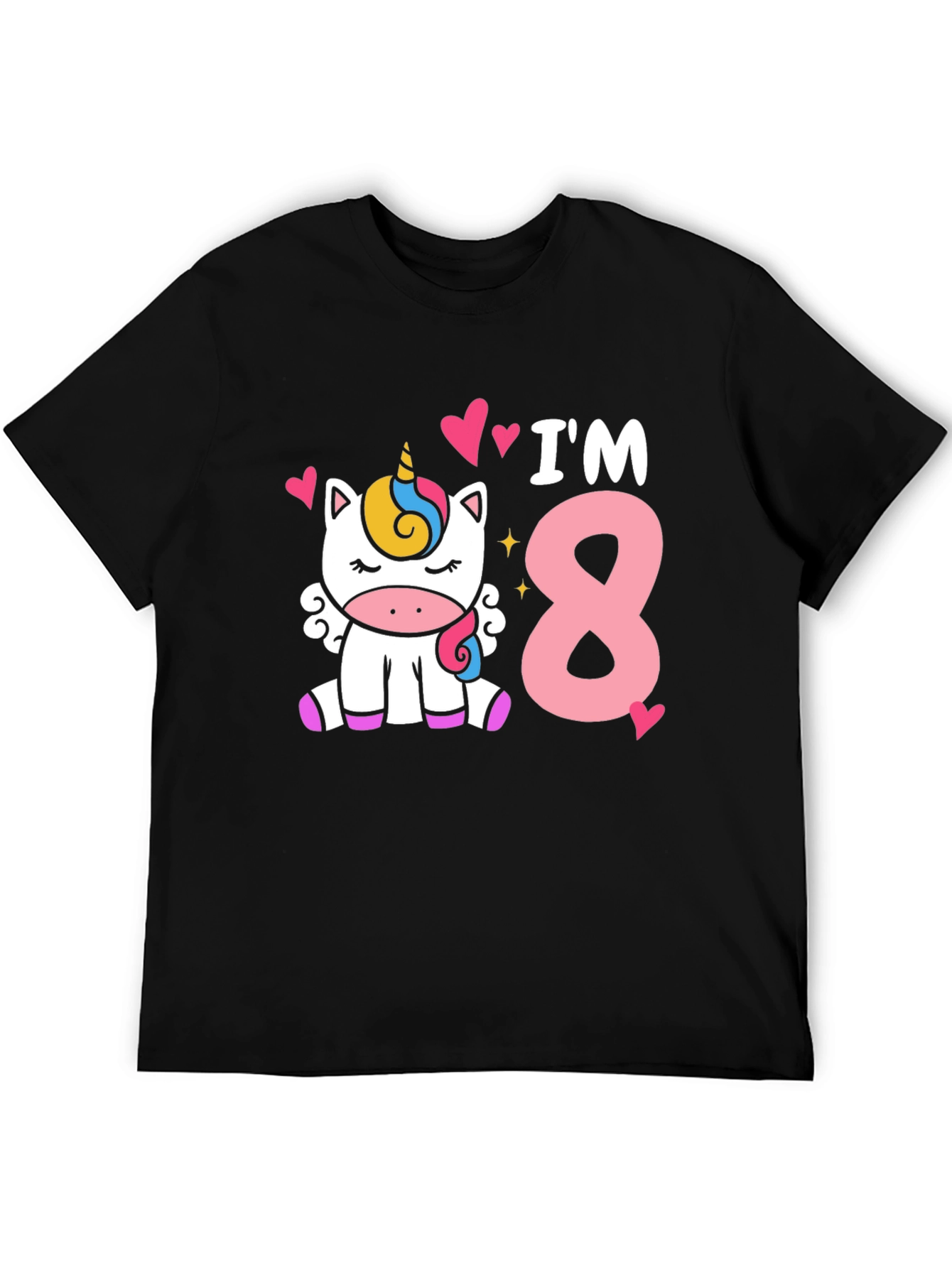 Im 8 Unicorn Birthday T-Shirt