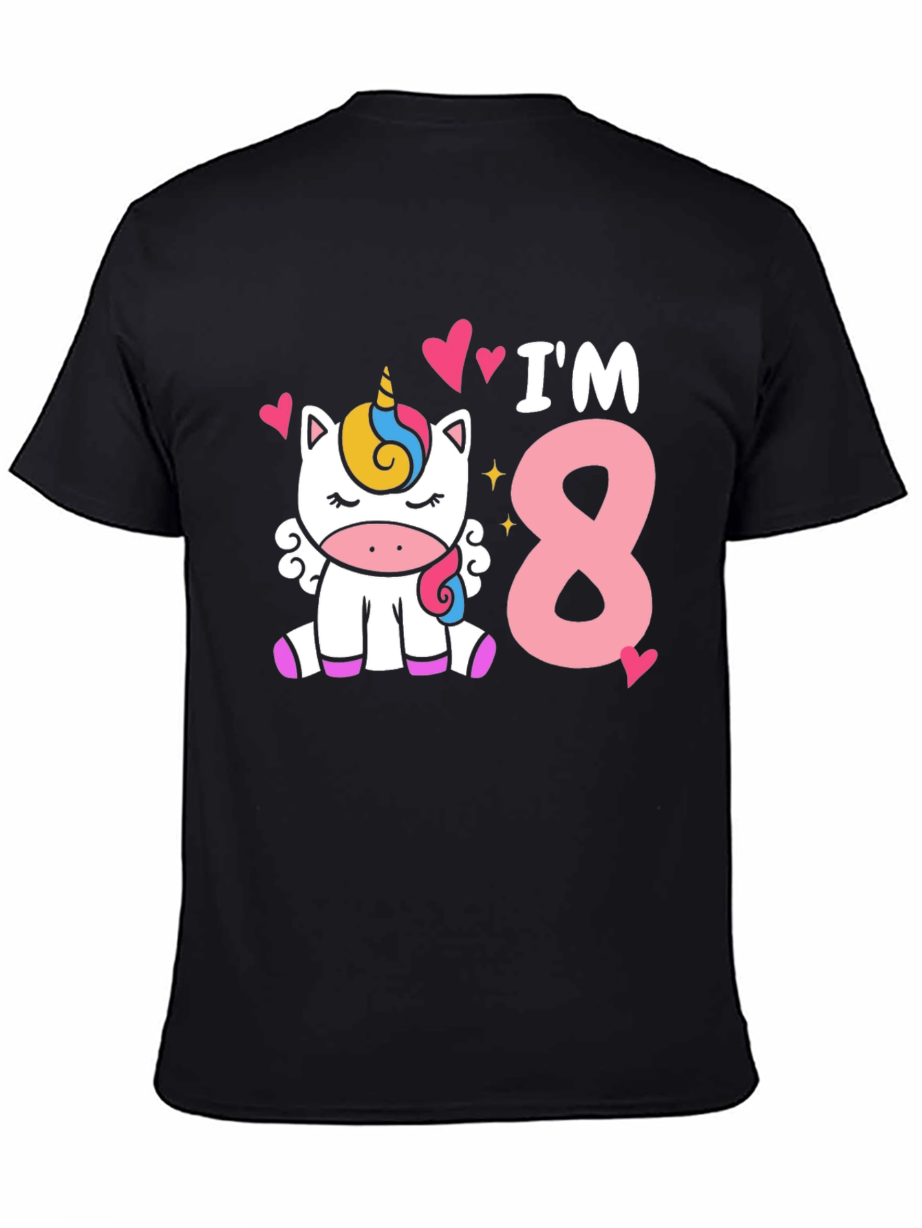 Im 8 Unicorn Birthday T-Shirt