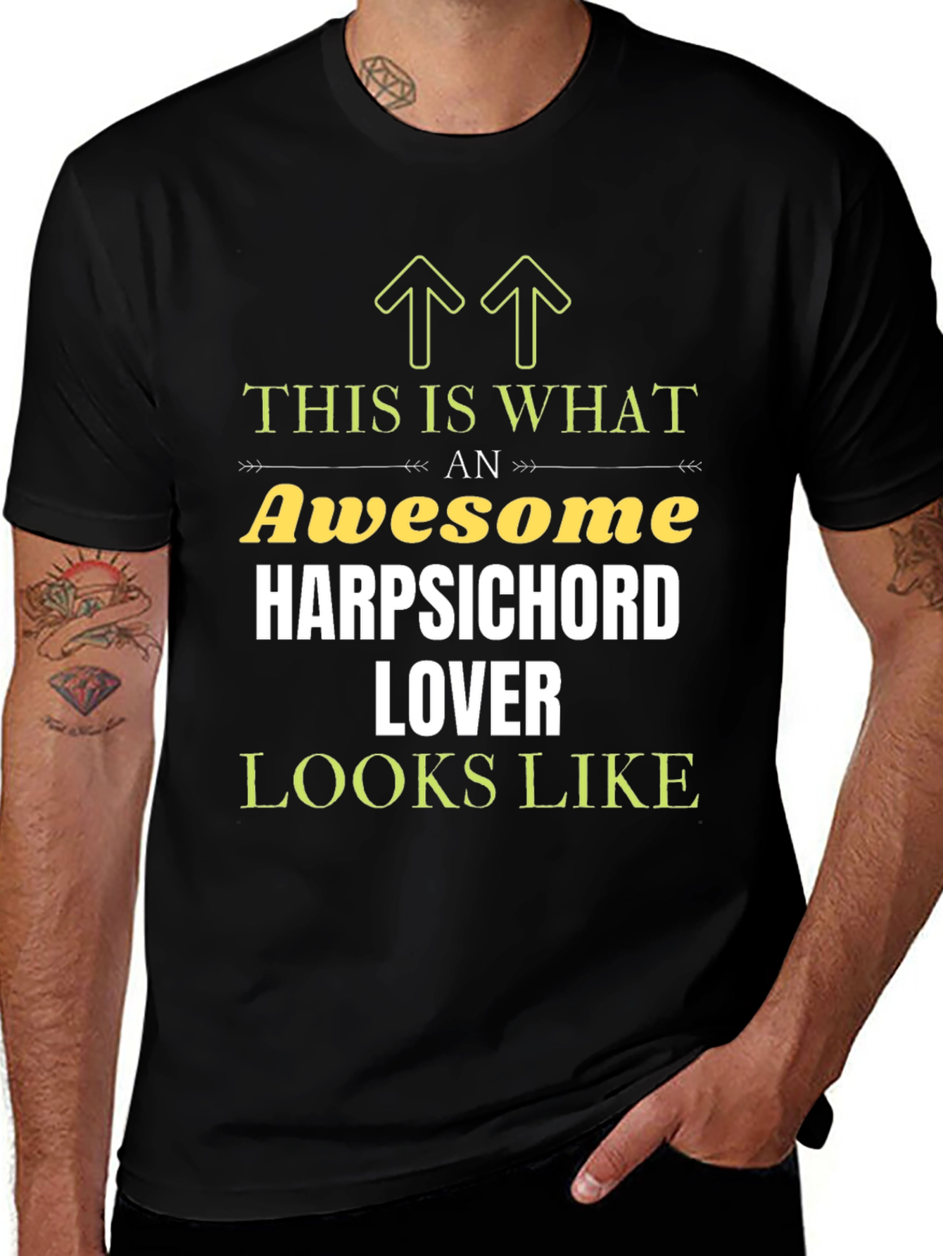 Awesome Harpsichord Lover T-Shirt