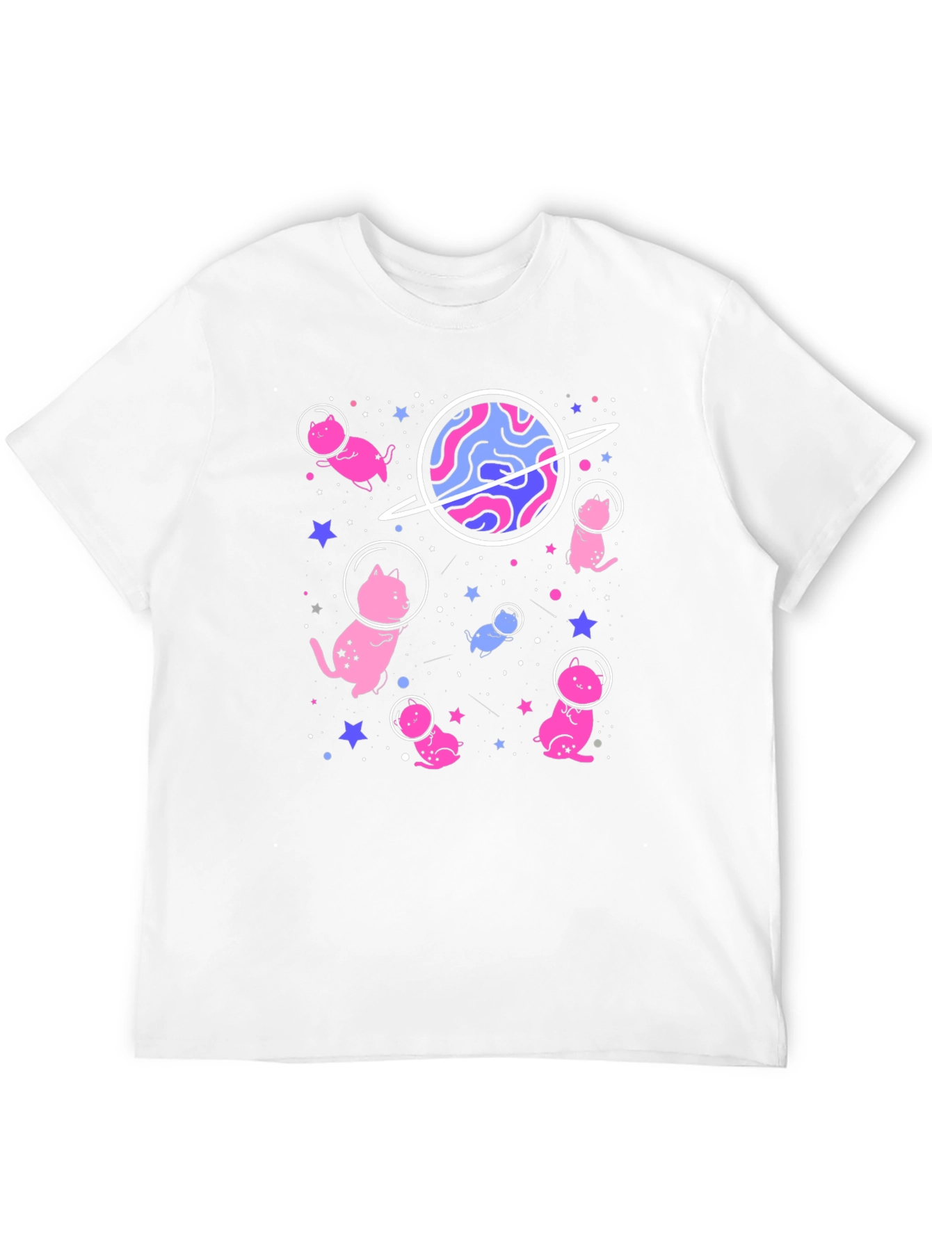 Space Cat T-Shirt - Unique Galaxy Design